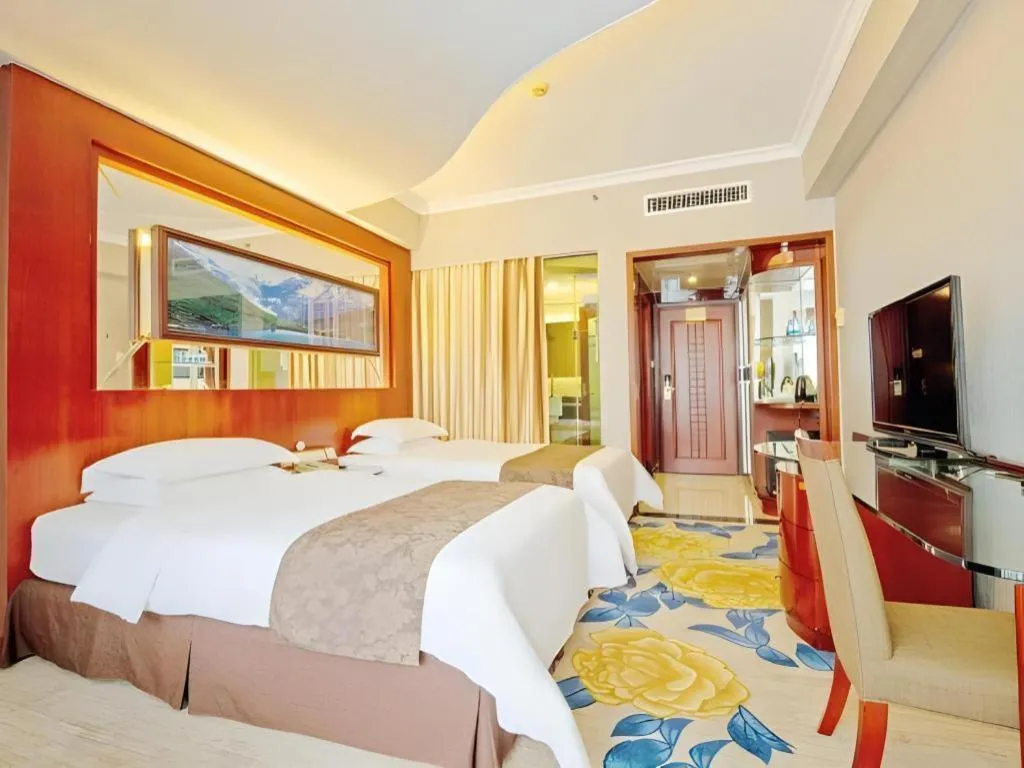 Bed in Shenzhen Hongfeng Hotel (Luohu Branch)