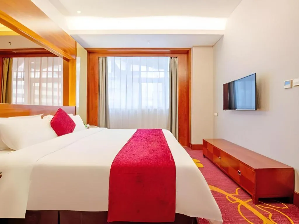 Bed in Shenzhen Hongfeng Hotel (Luohu Branch)