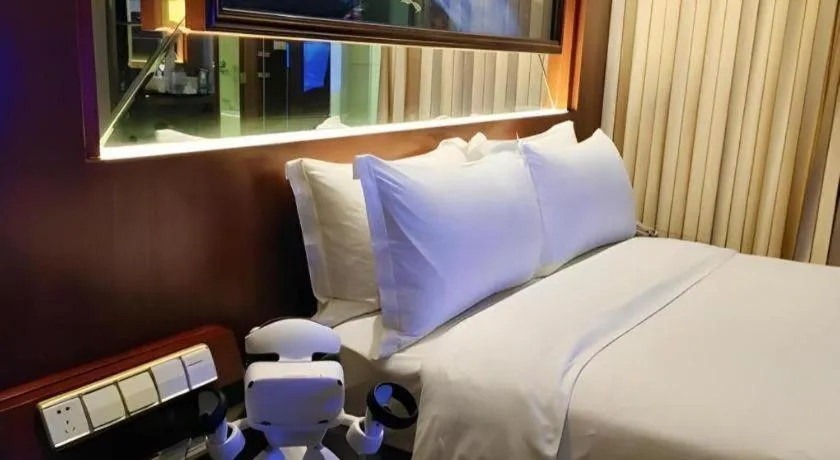 Bed in Shenzhen Hongfeng Hotel (Luohu Branch)