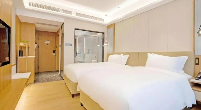 Bed in Shenzhen Hongfeng Hotel (Luohu Branch)
