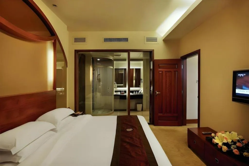 Bed in Shenzhen Hongfeng Hotel (Luohu Branch)