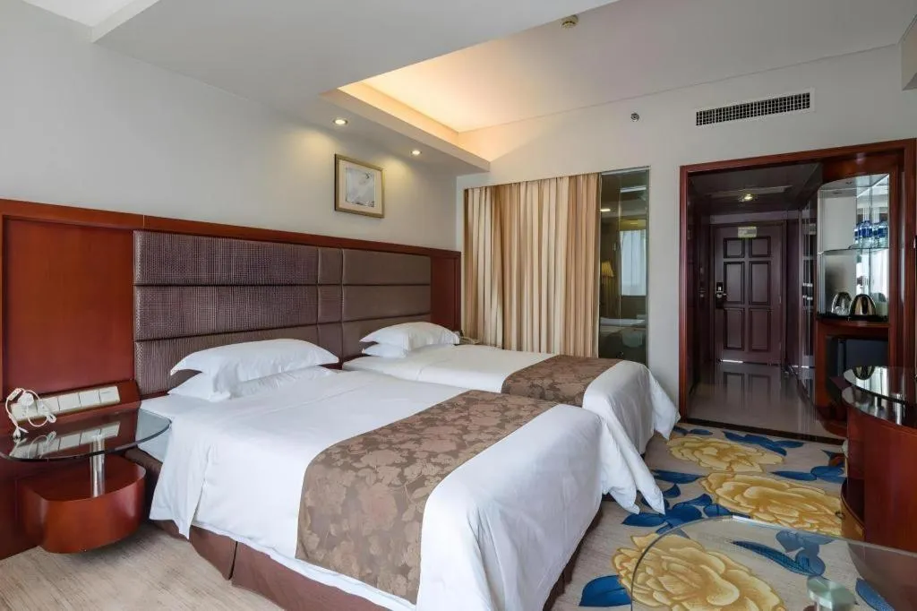 Bed in Shenzhen Hongfeng Hotel (Luohu Branch)