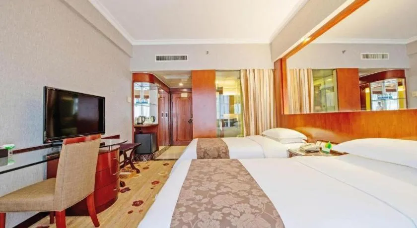 Bed in Shenzhen Hongfeng Hotel (Luohu Branch)