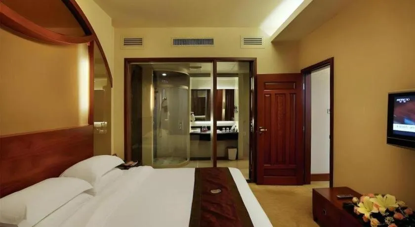 Bed in Shenzhen Hongfeng Hotel (Luohu Branch)