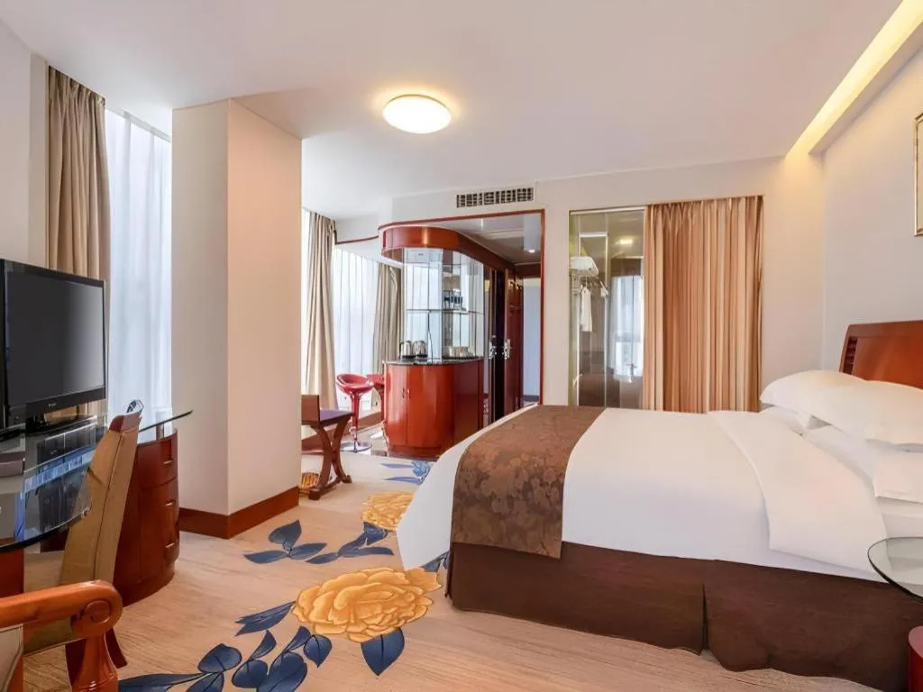 Bed in Shenzhen Hongfeng Hotel (Luohu Branch)