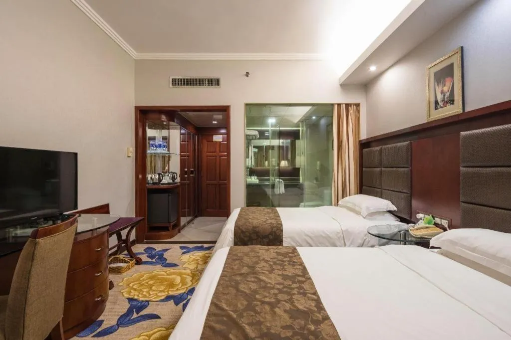 Bed in Shenzhen Hongfeng Hotel (Luohu Branch)