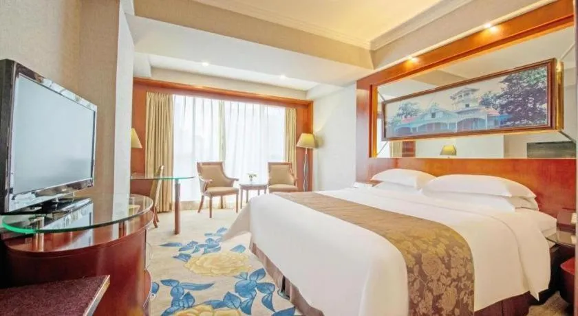 Bed in Shenzhen Hongfeng Hotel (Luohu Branch)