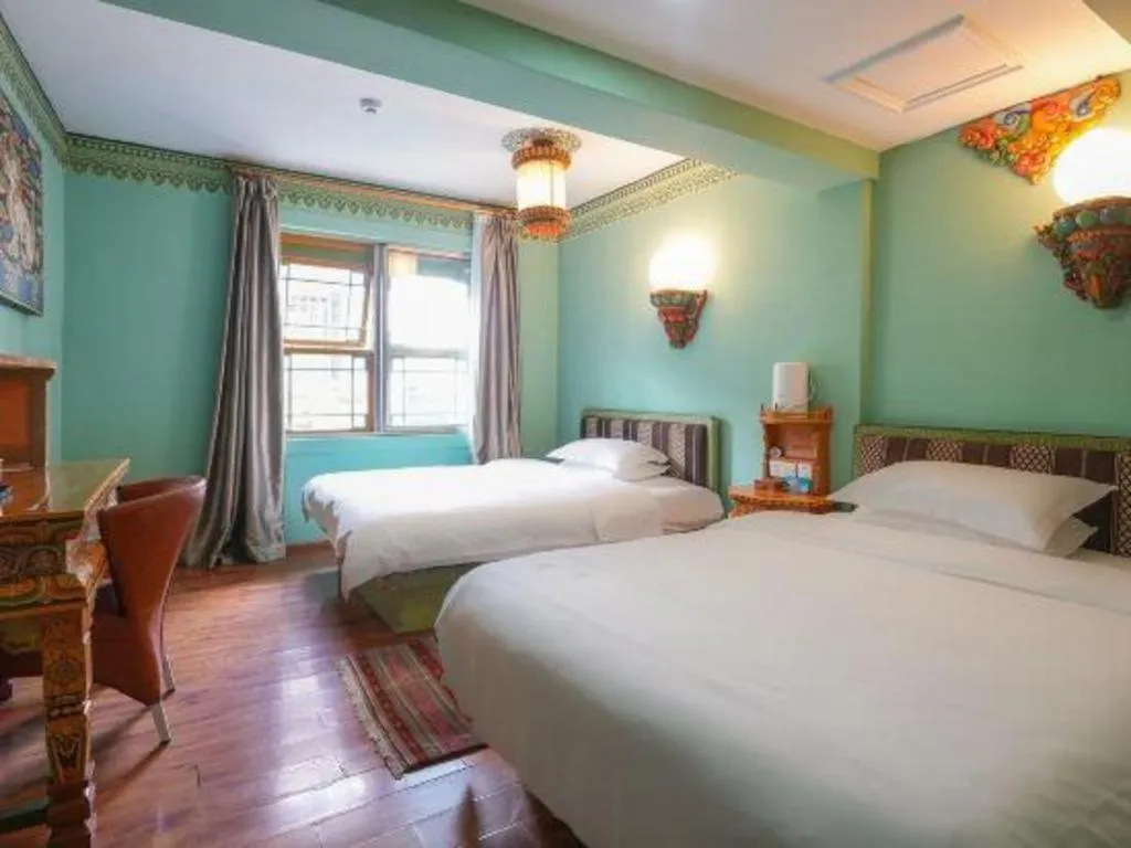 Bed in Tashitakge Hotel