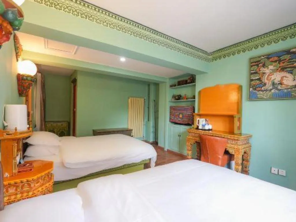 Bed in Tashitakge Hotel