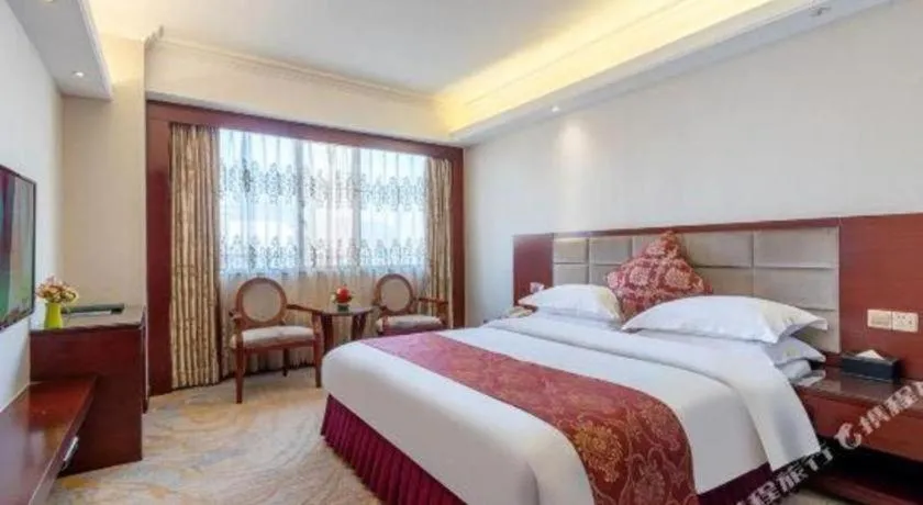 Bed in Overseas Chinese Hotel