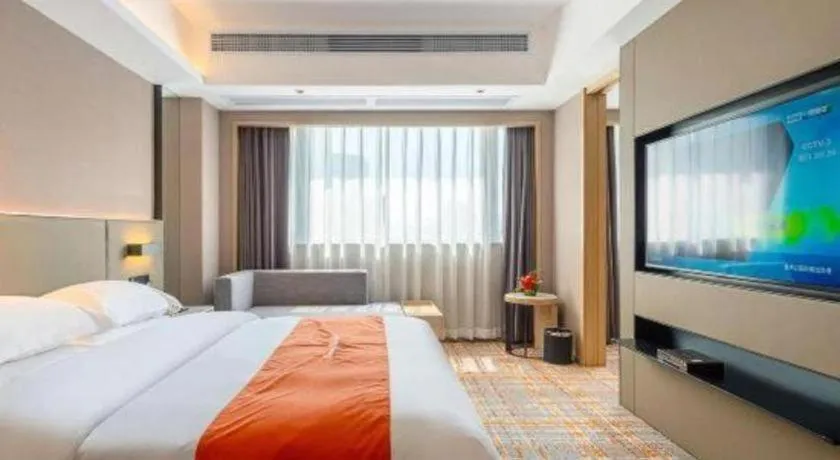 Bed in Overseas Chinese Hotel