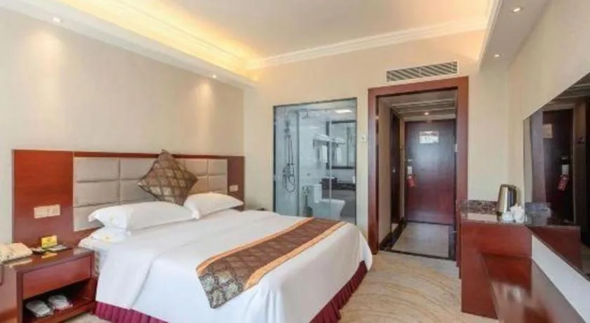 Bed in Overseas Chinese Hotel