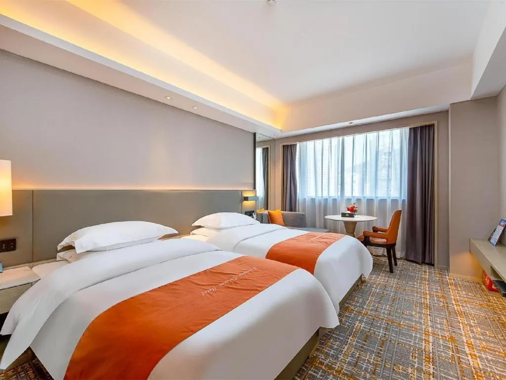 Bed in Overseas Chinese Hotel