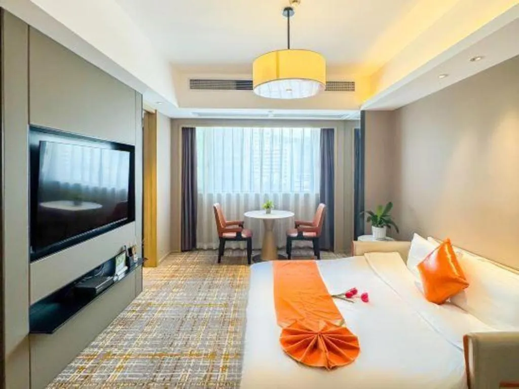 Bed in Overseas Chinese Hotel