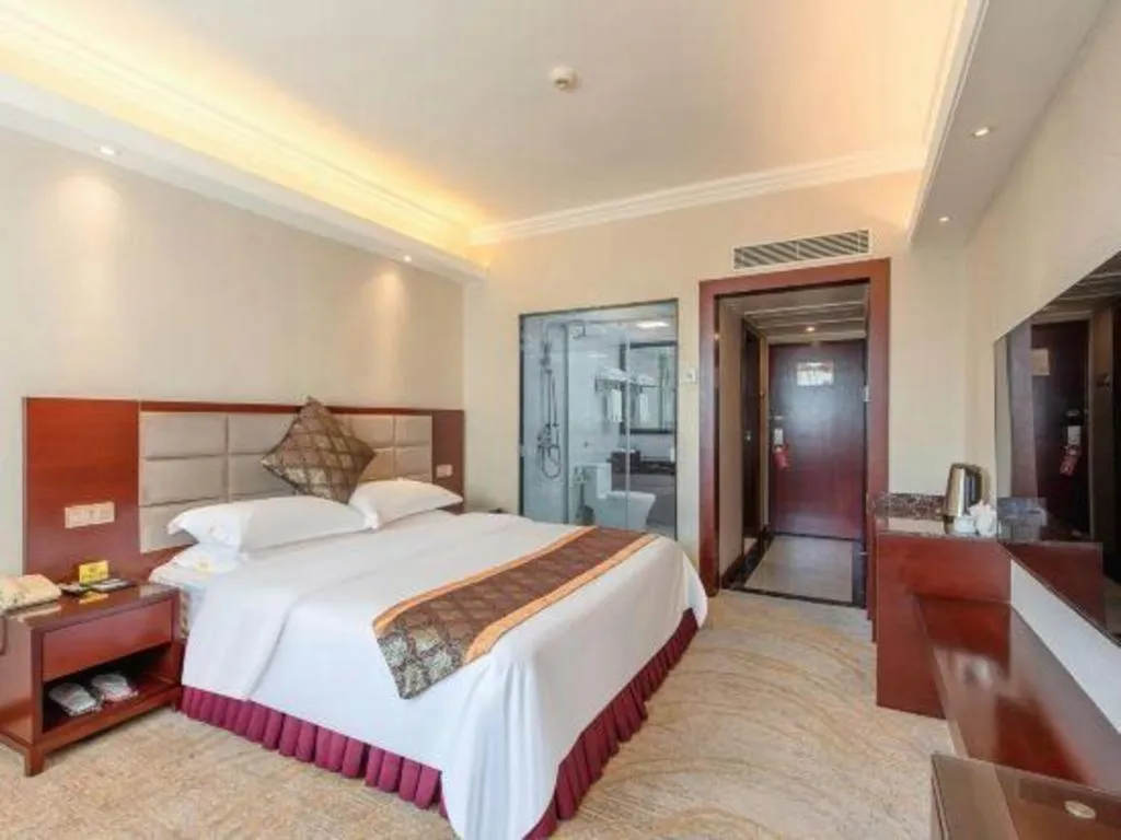 Bed in Overseas Chinese Hotel