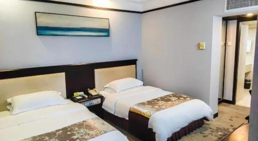 Bed in Overseas Chinese Hotel