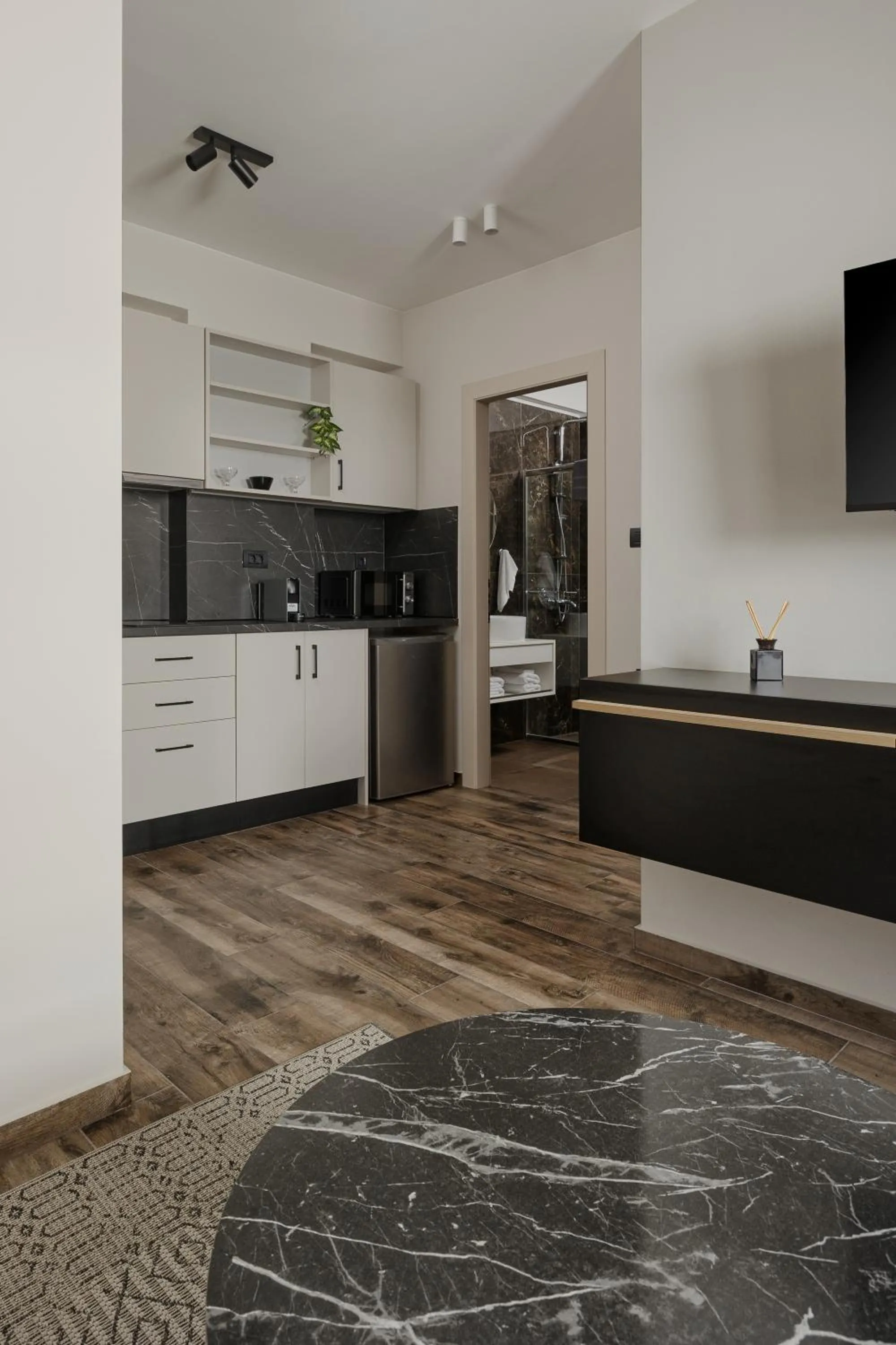 Kitchen or kitchenette in Castle View Ioannina