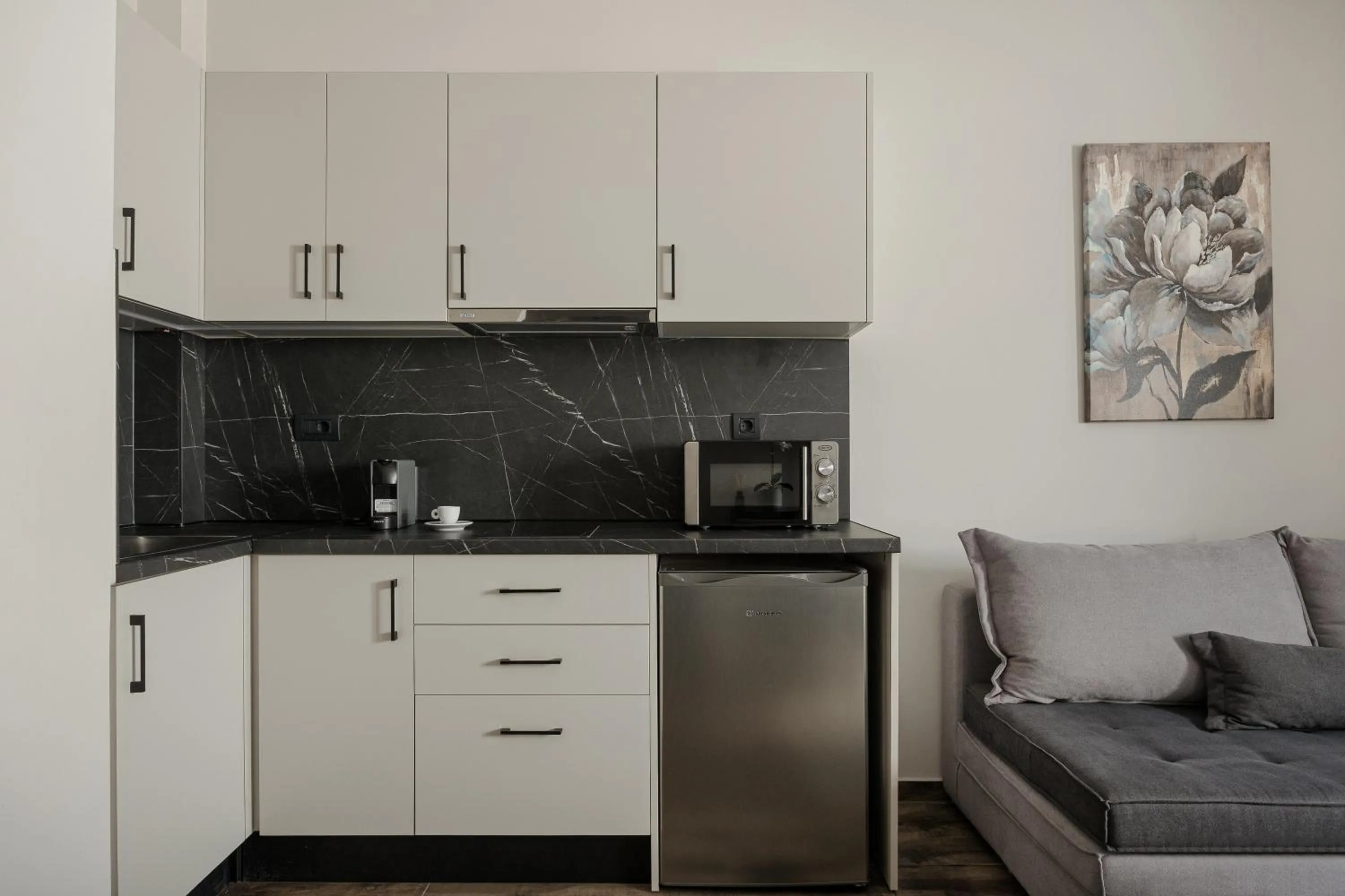Kitchen or kitchenette in Castle View Ioannina
