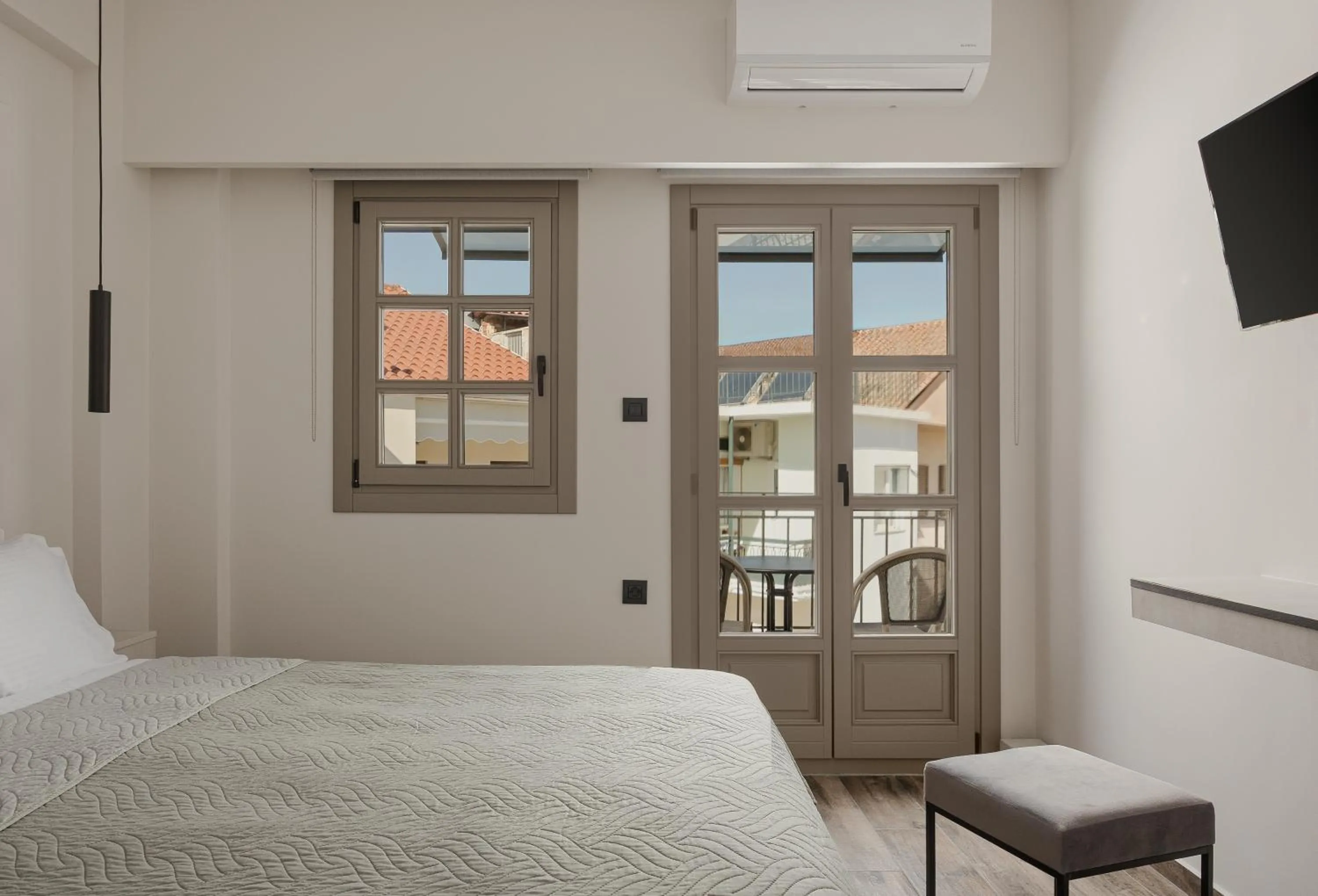 Bed in Castle View Ioannina