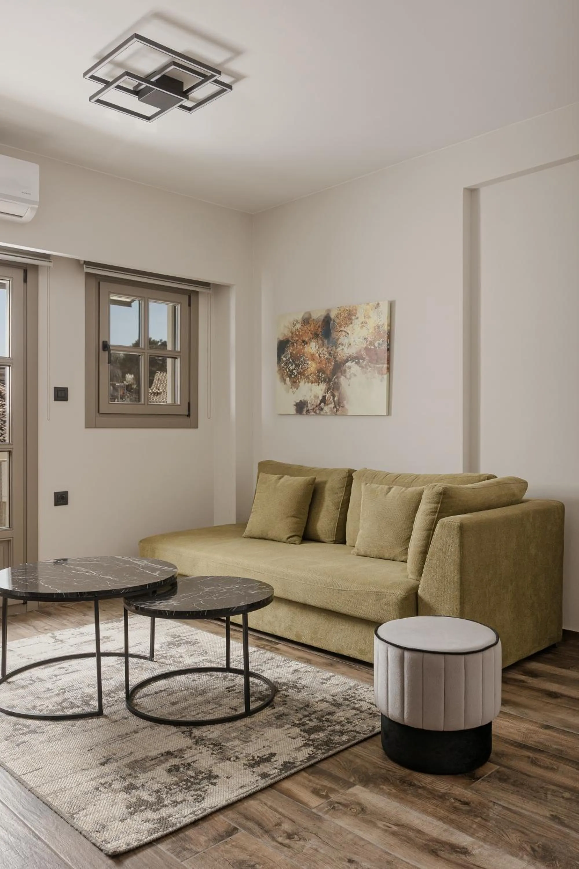 Living room in Castle View Ioannina