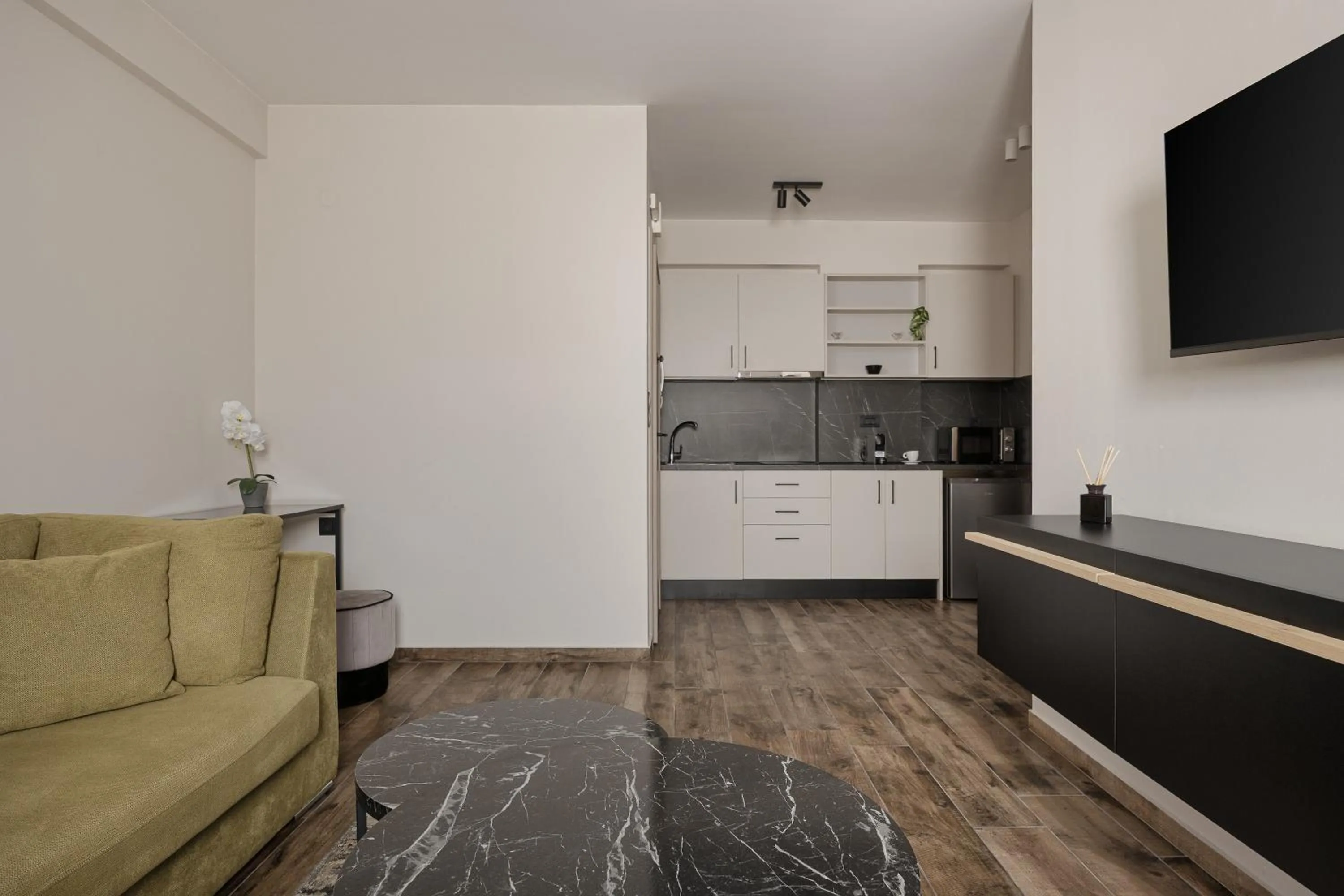 Kitchen or kitchenette in Castle View Ioannina