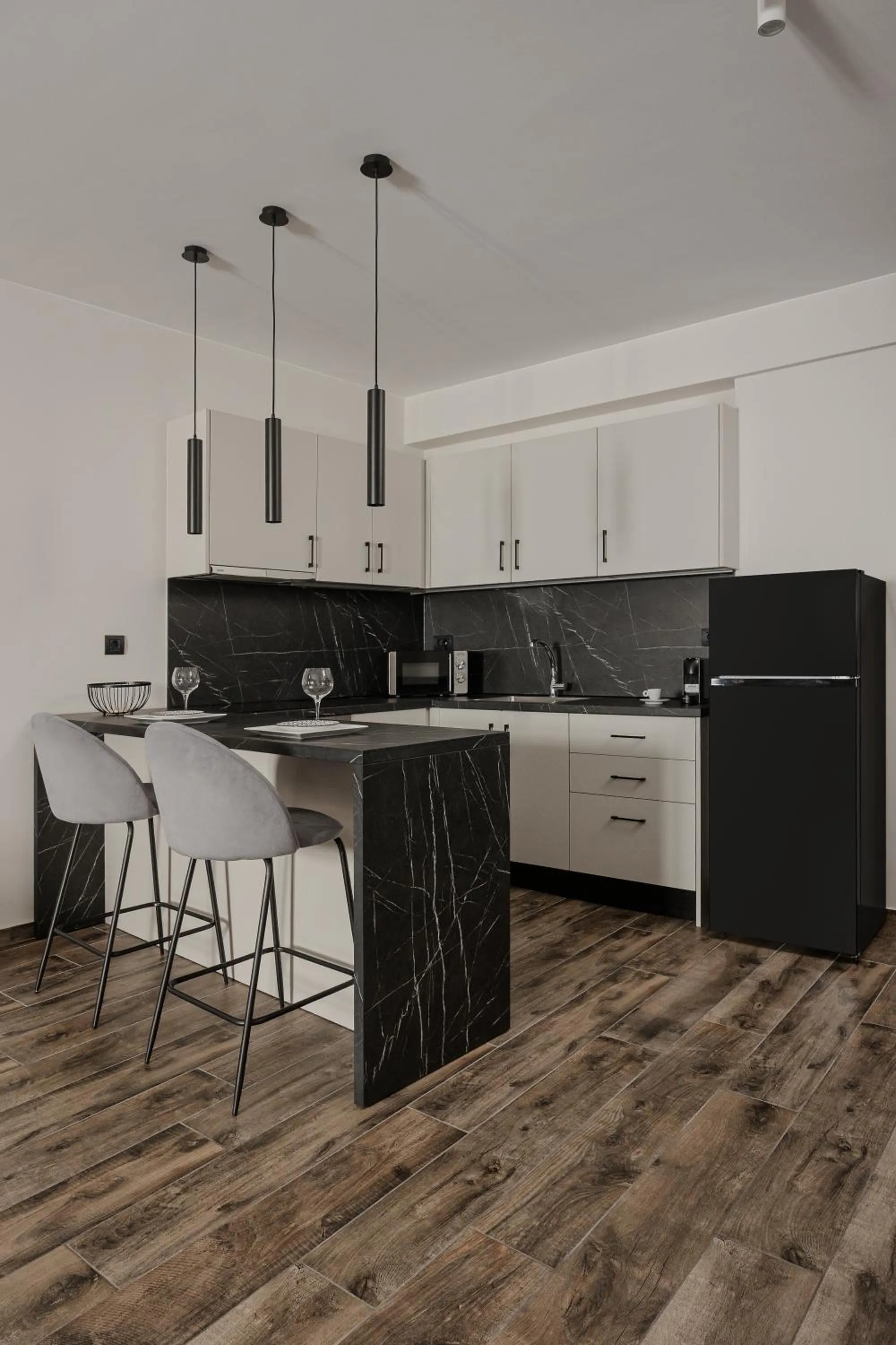 Kitchen or kitchenette in Castle View Ioannina