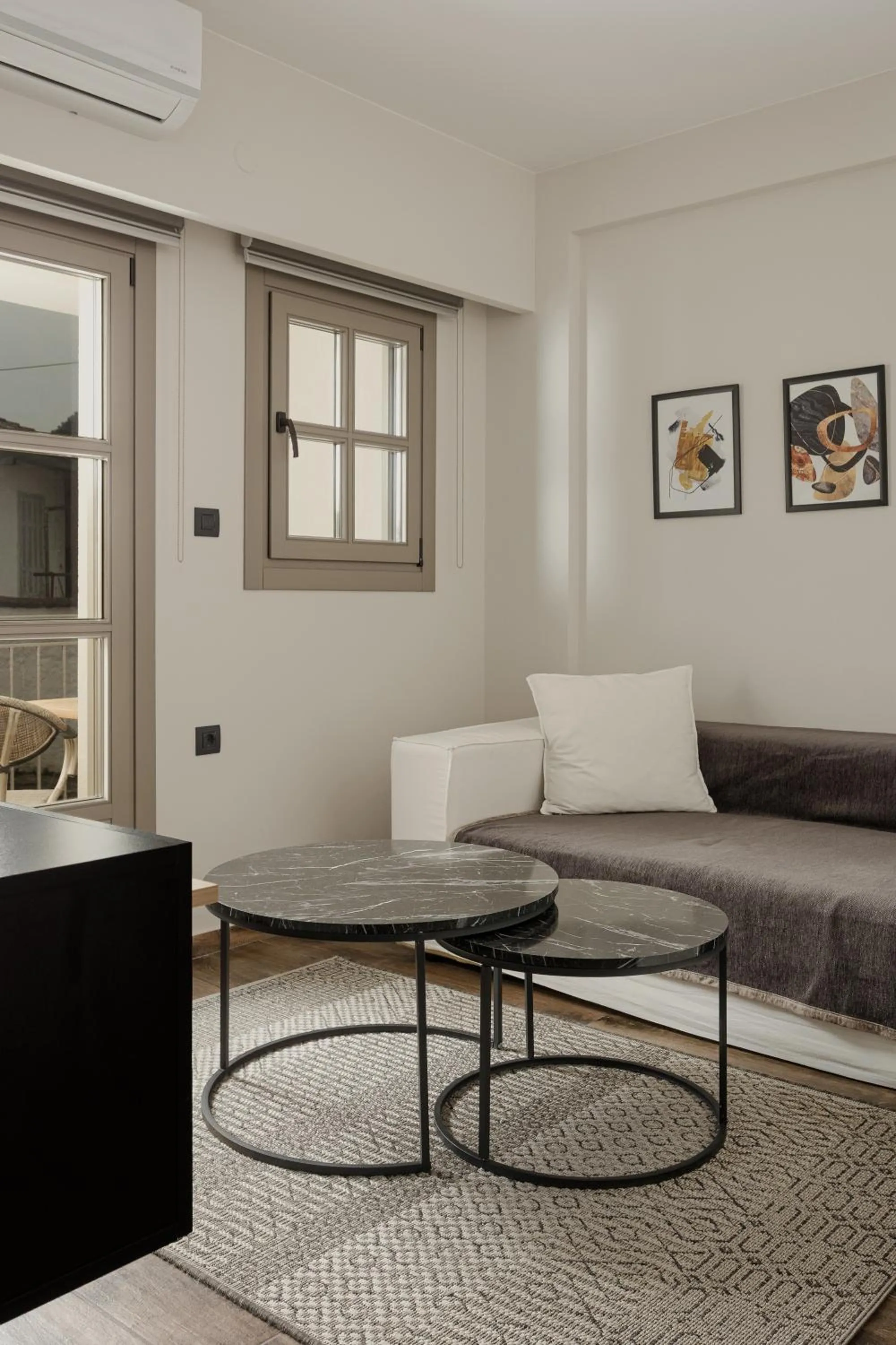 Living room in Castle View Ioannina