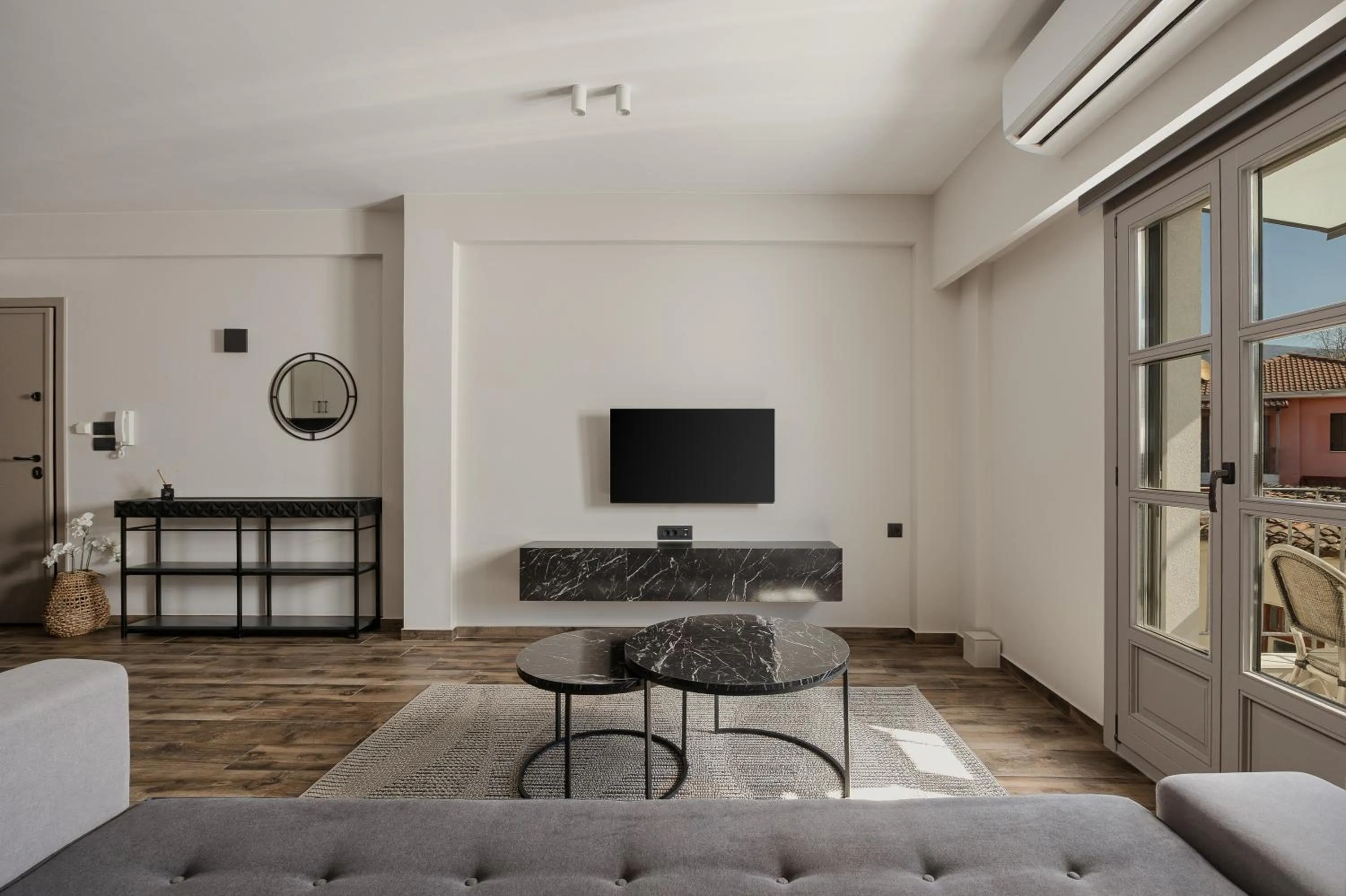 Living room in Castle View Ioannina