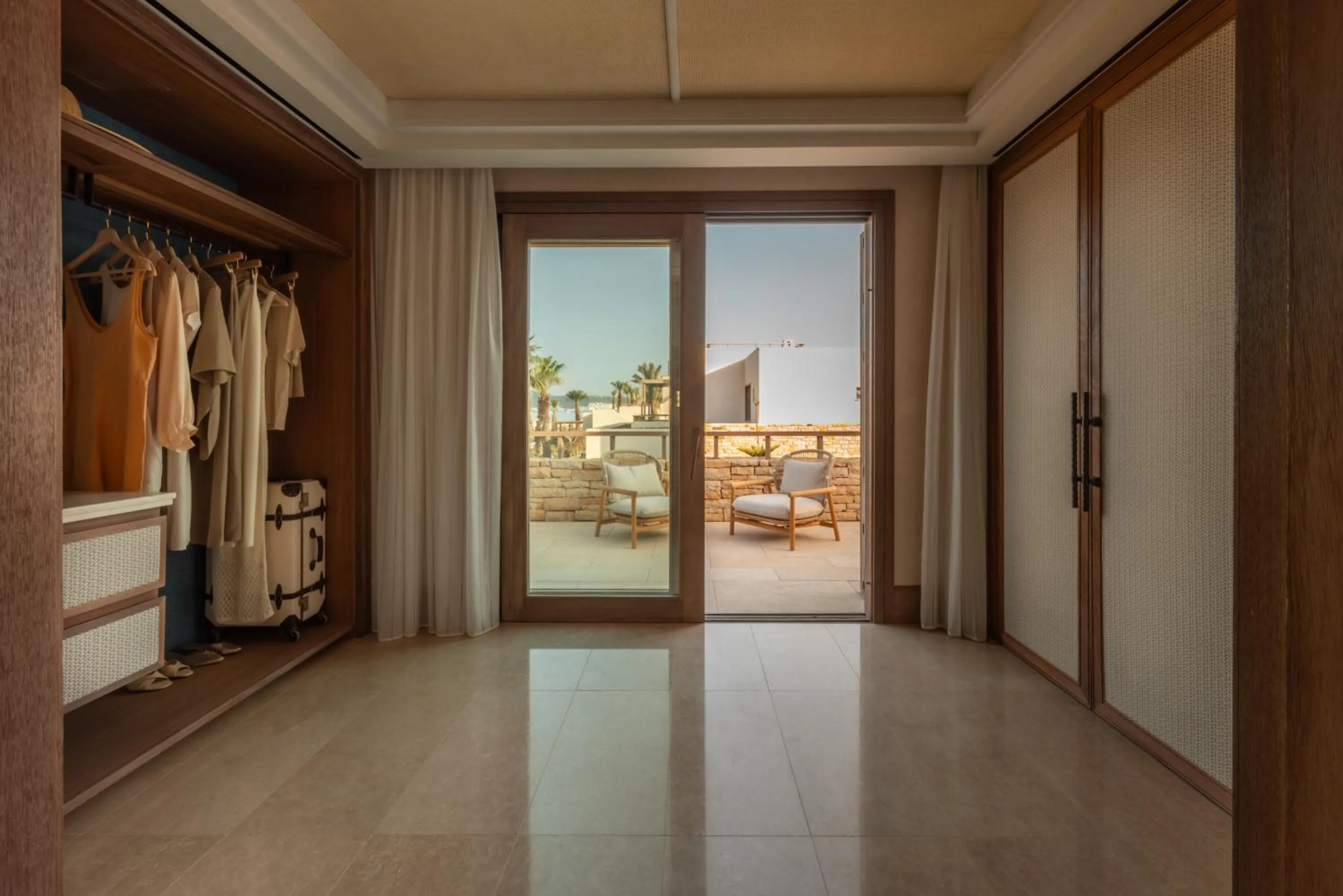 wardrobe in Royal Mansour Tamuda Bay