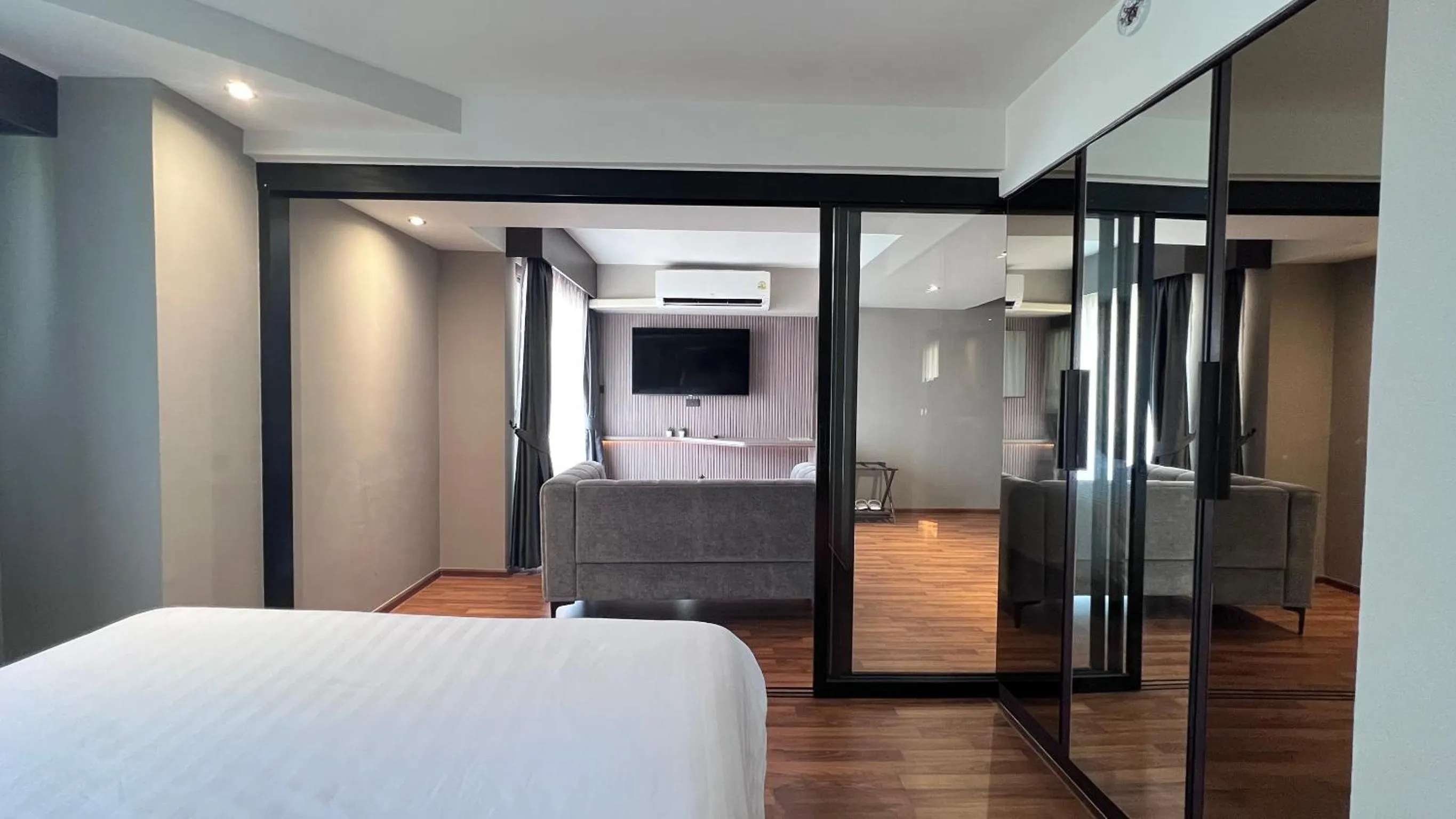 Photo of the whole room, Bed in We Hotel