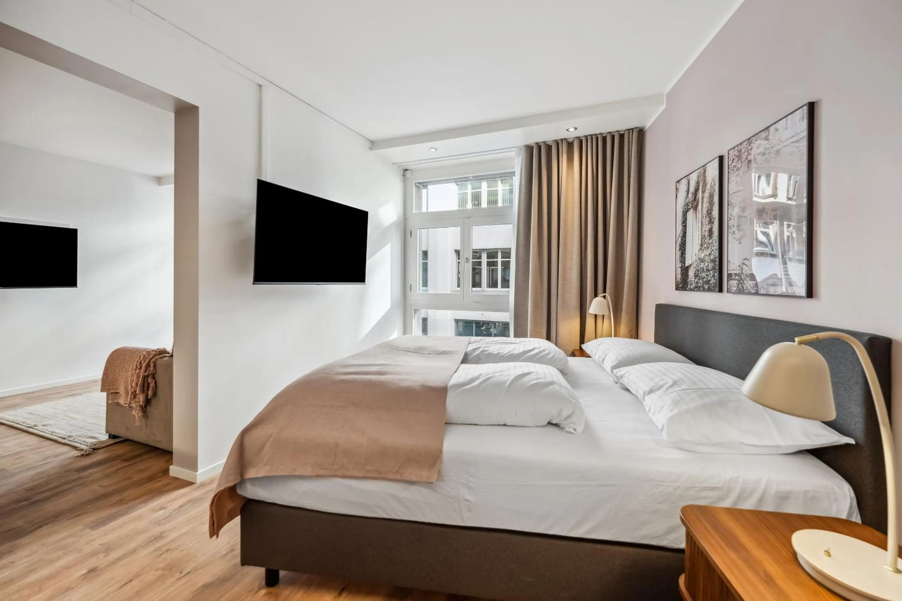 Bed in Limehome Basel Münzgasse