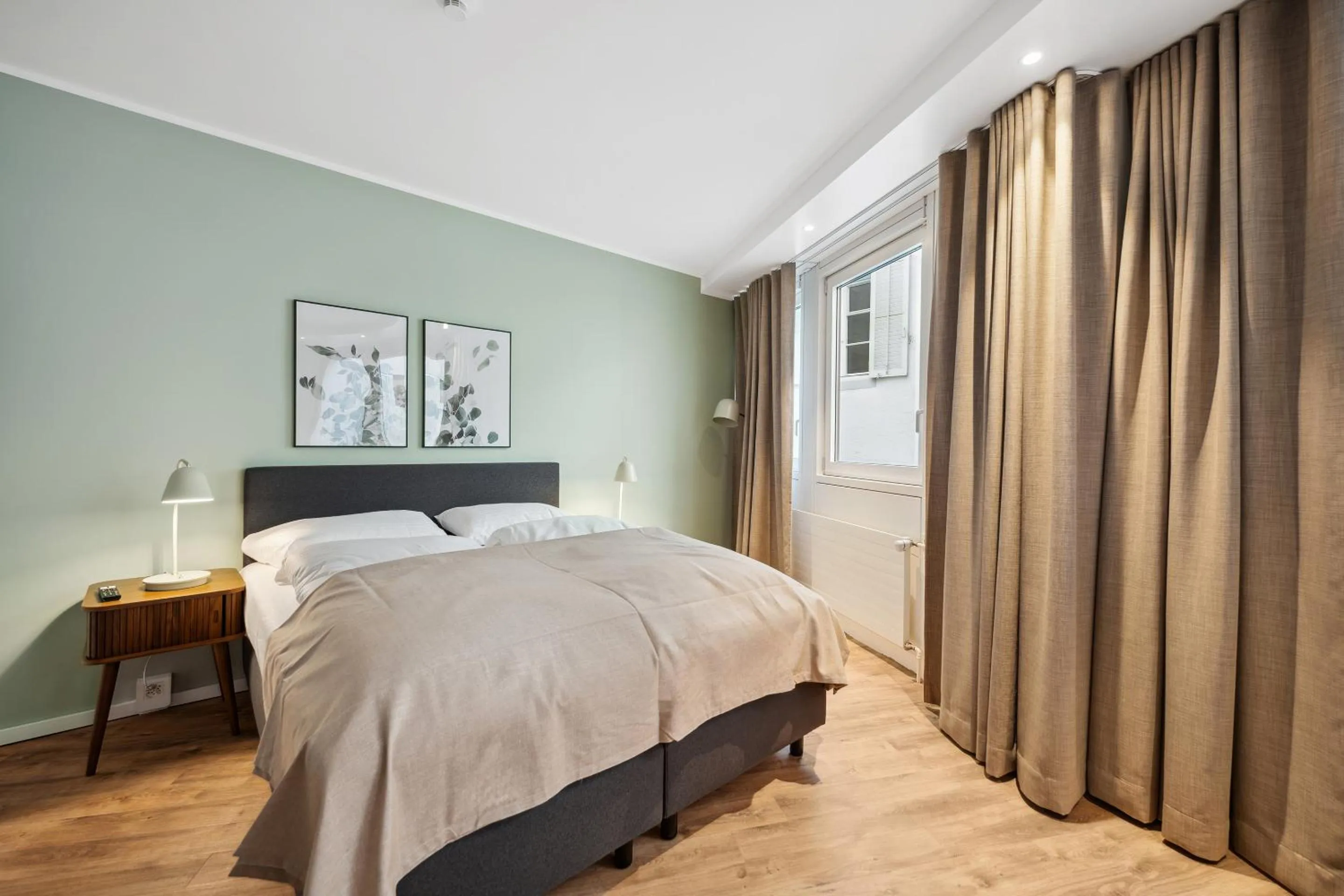 Bed in Limehome Basel Münzgasse