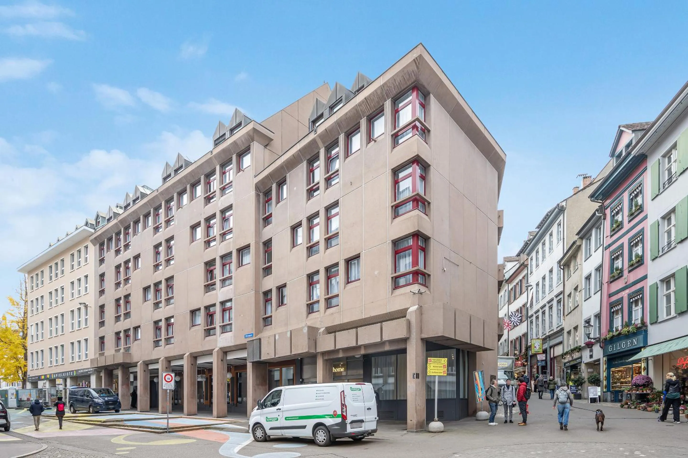 Property building in Limehome Basel Münzgasse