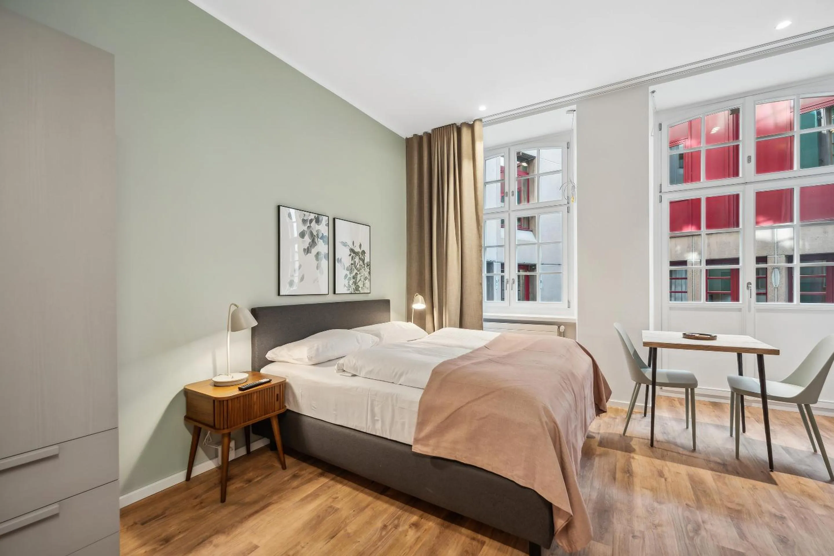 Bed in Limehome Basel Münzgasse