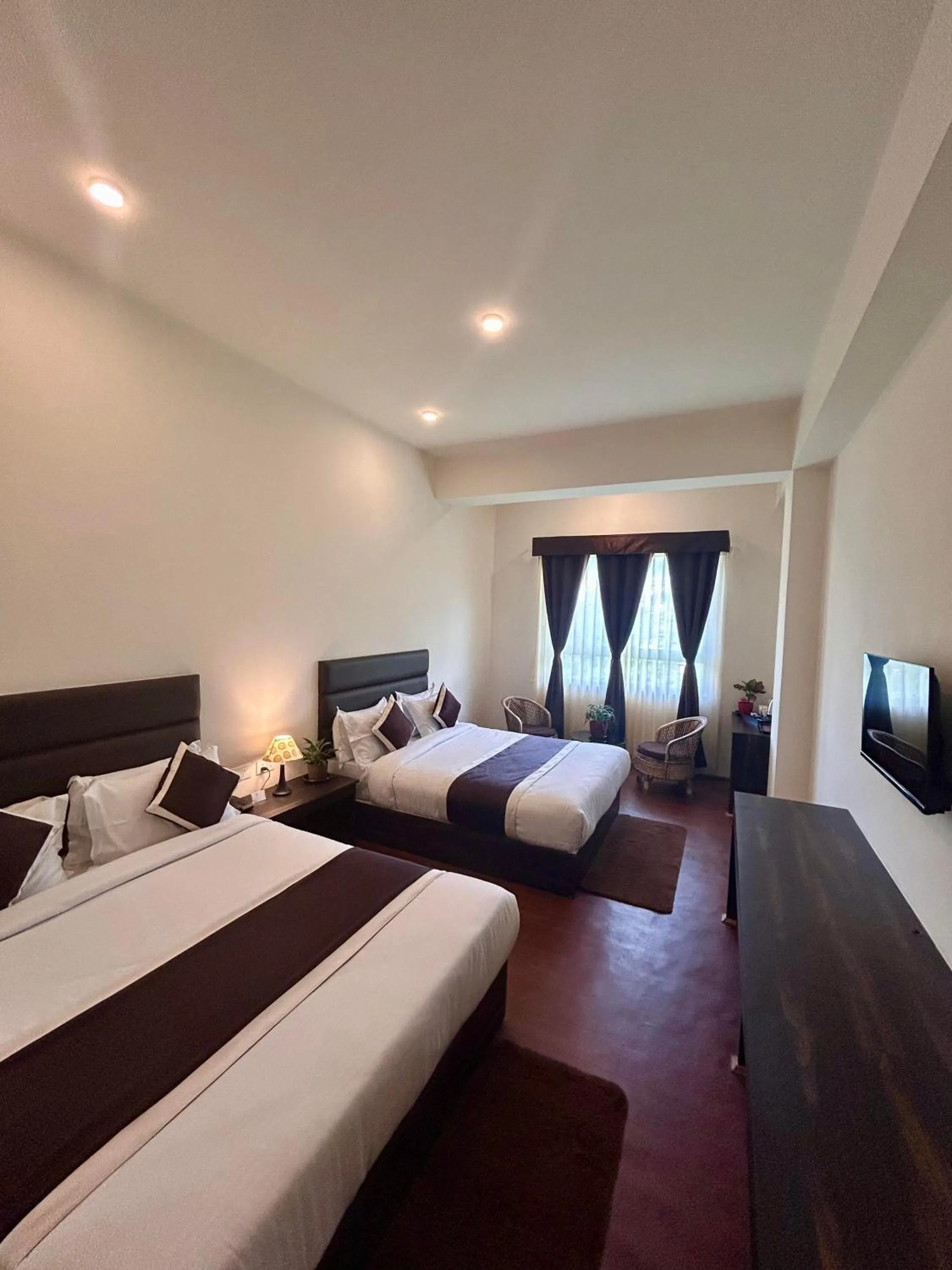 Bed in Hotel Mazong Crest