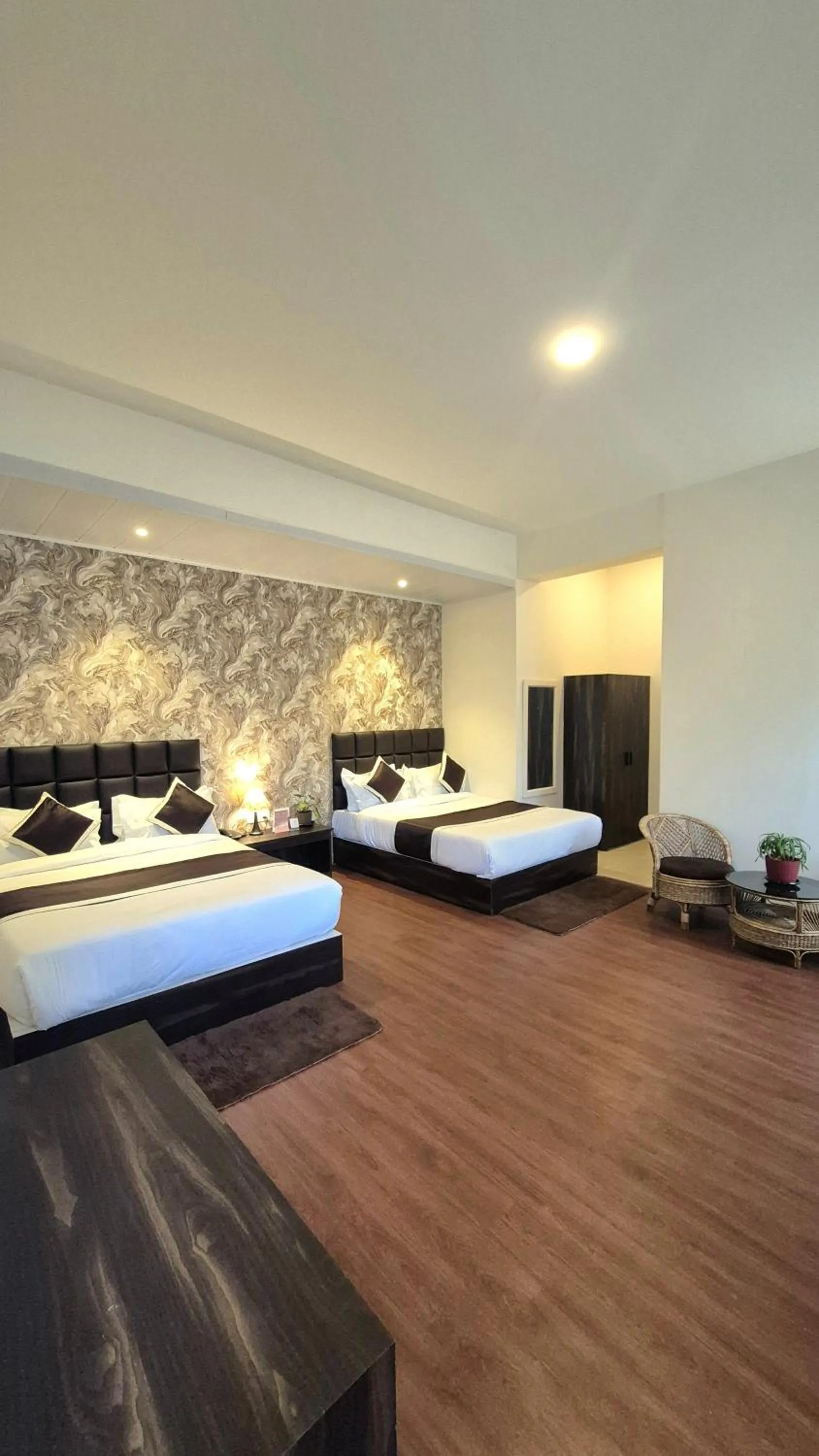 Bed in Hotel Mazong Crest