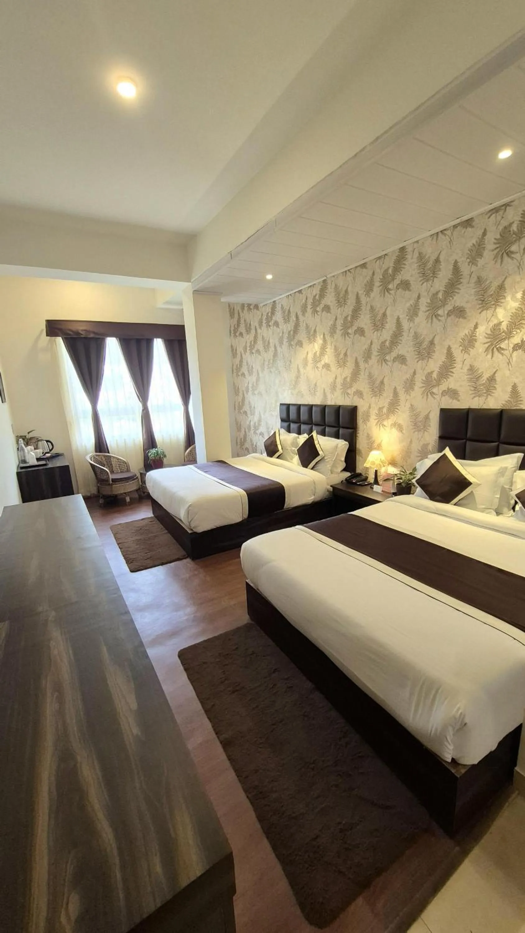 Bed in Hotel Mazong Crest