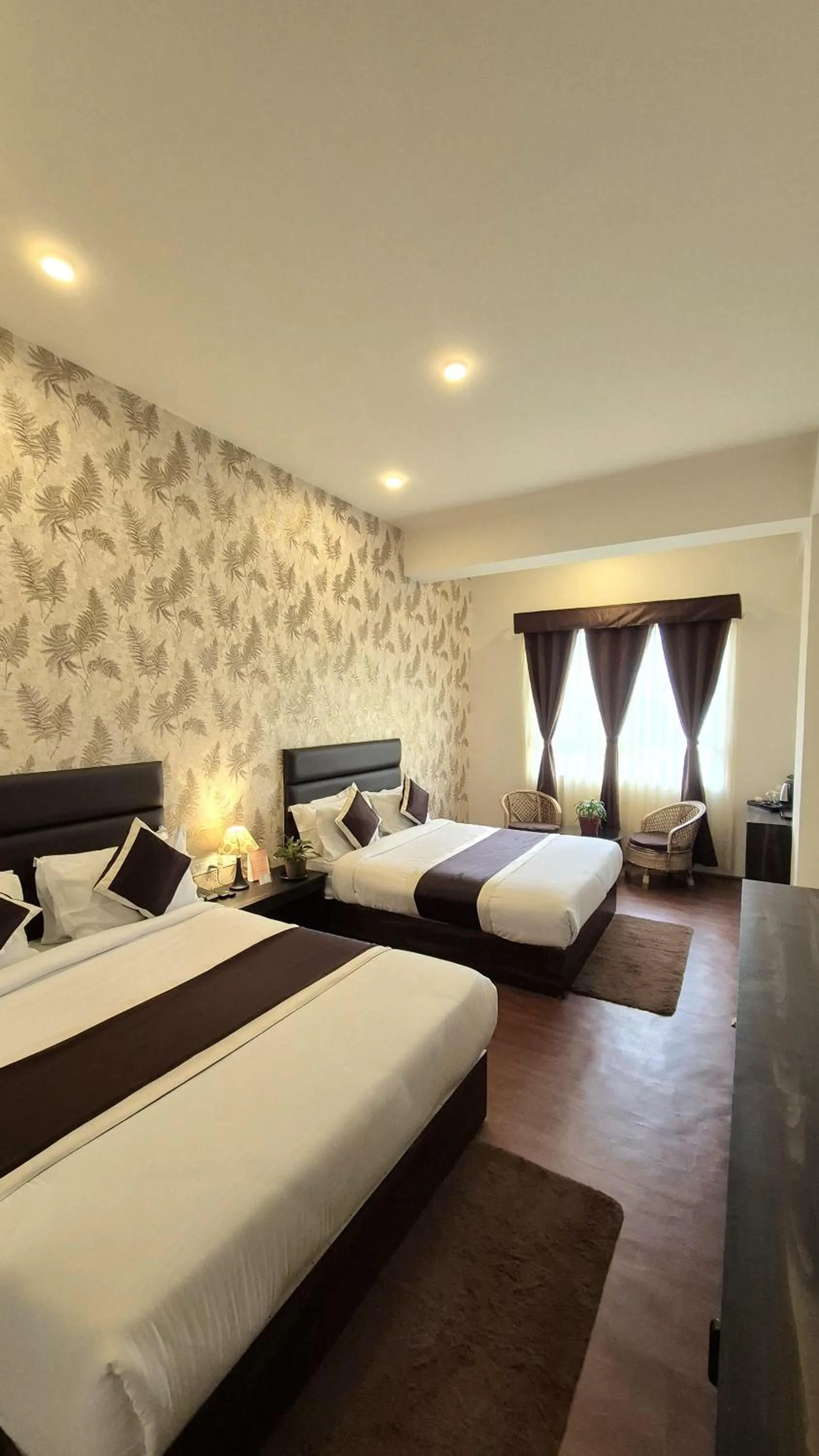 Bed in Hotel Mazong Crest