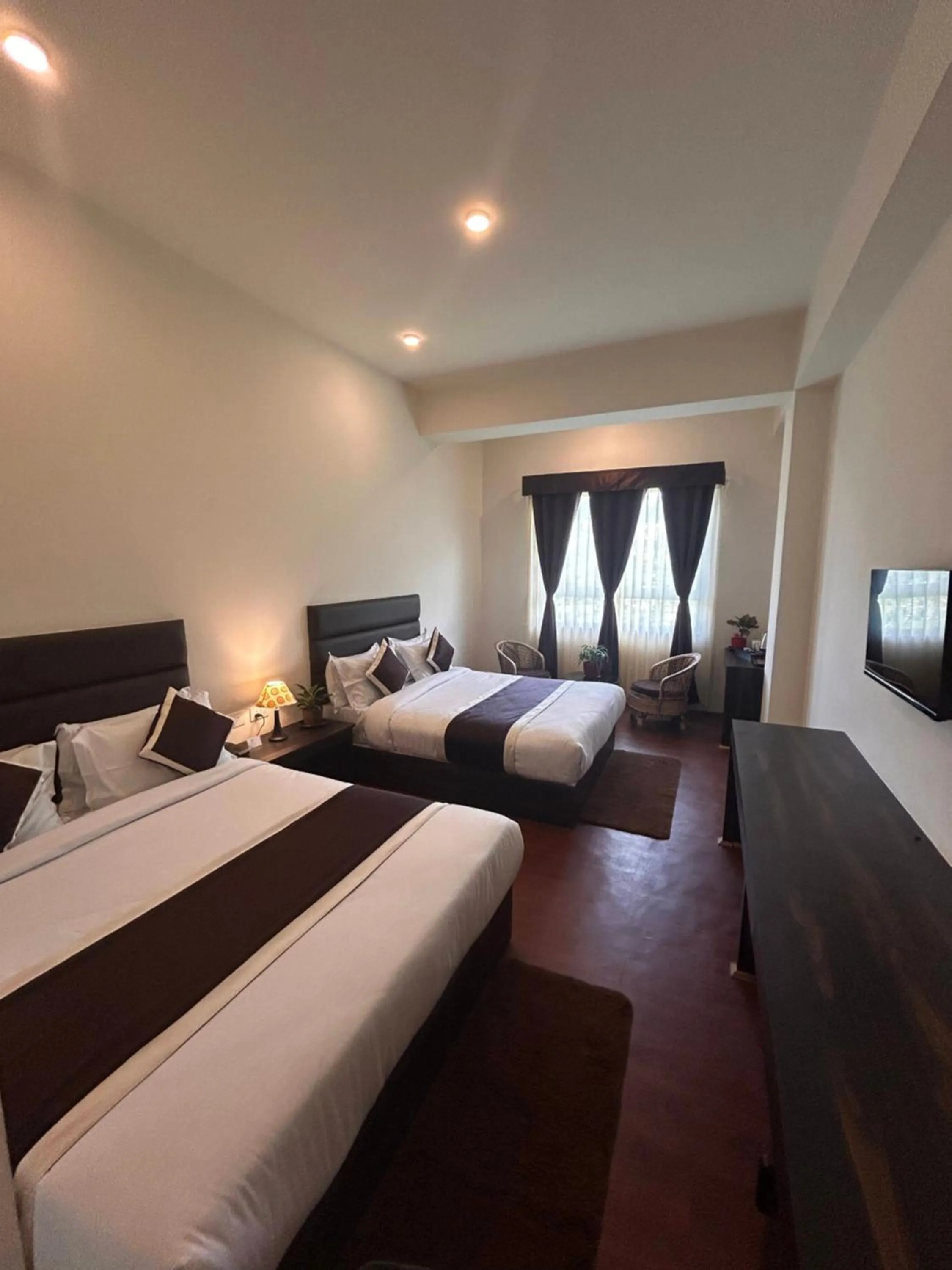 Bed in Hotel Mazong Crest