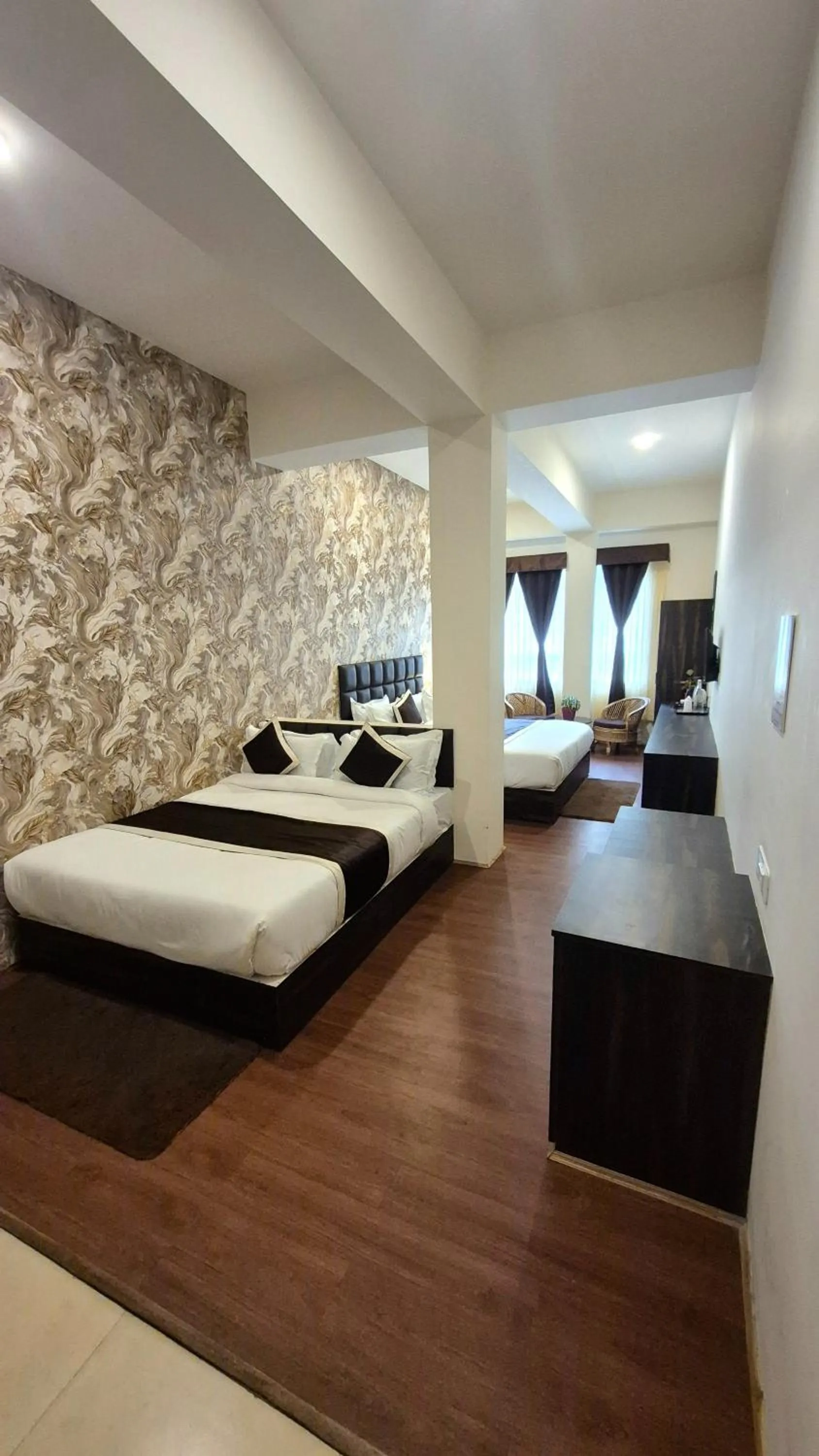 Bed in Hotel Mazong Crest