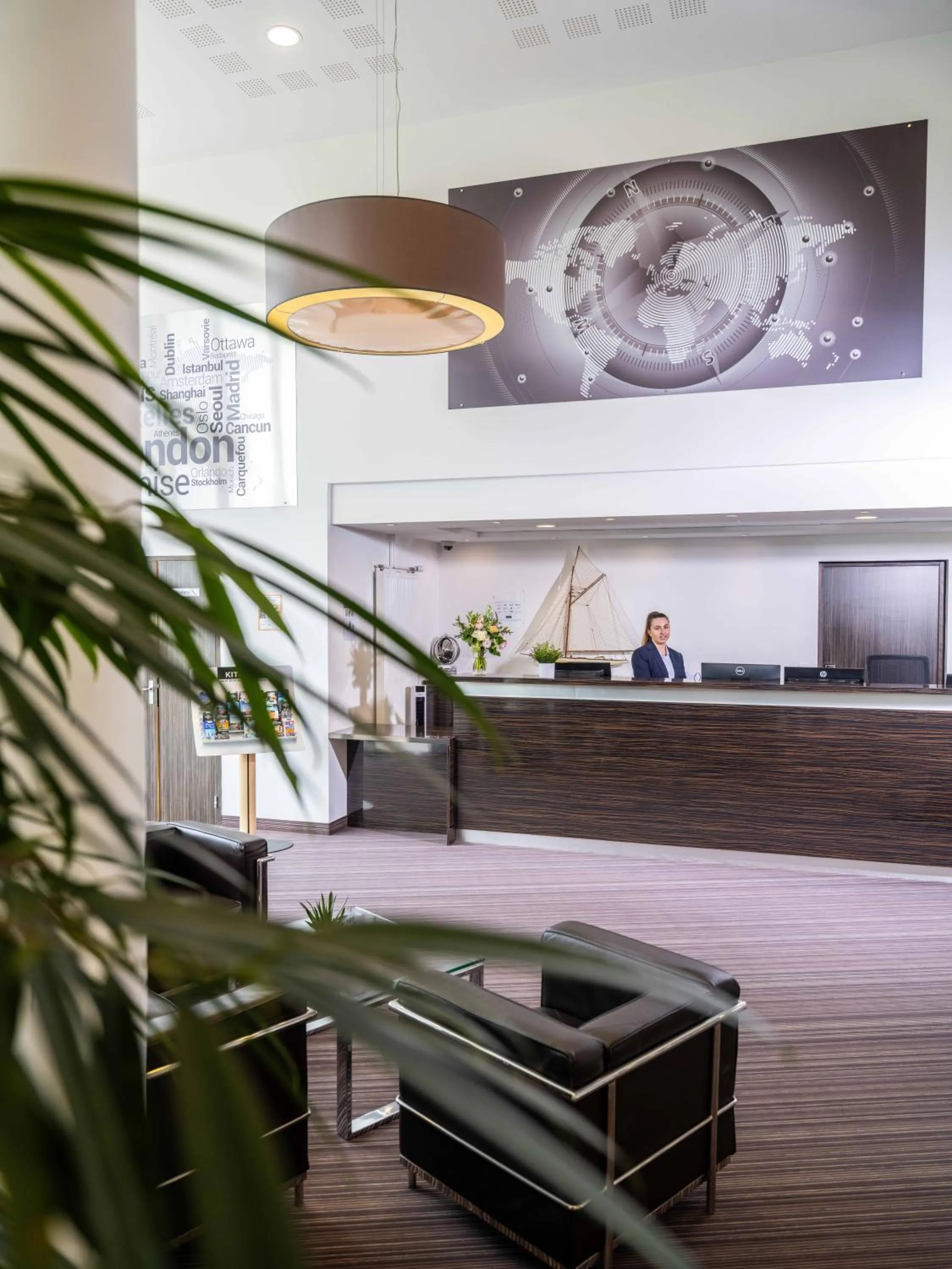 Lobby or reception in Westotel Life Nantes Carquefou