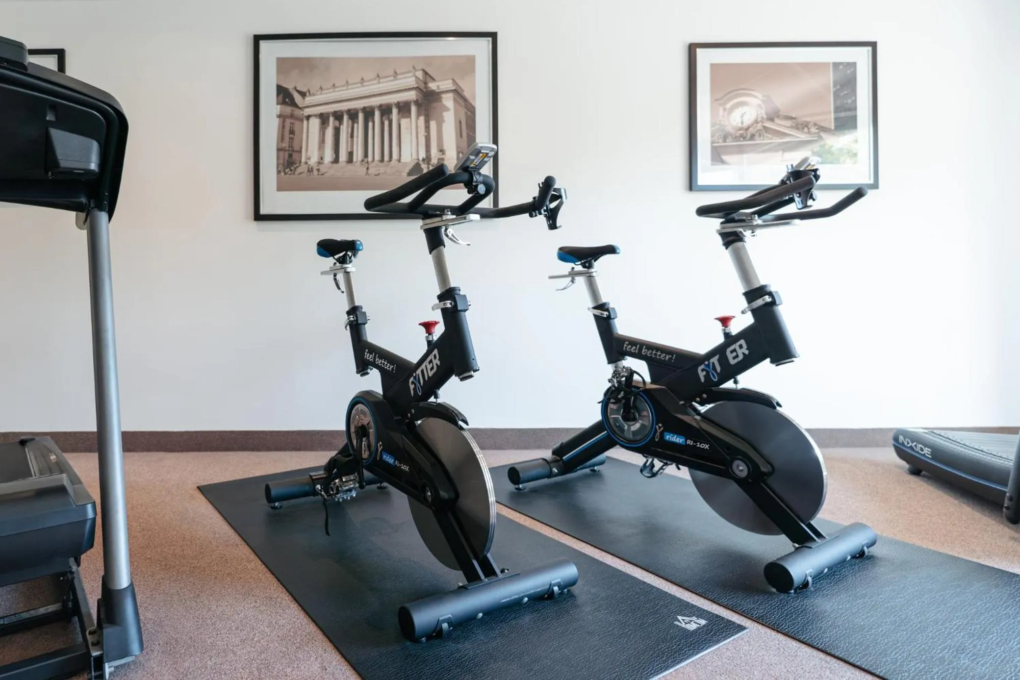 Fitness centre/facilities in Westotel Life Nantes Carquefou