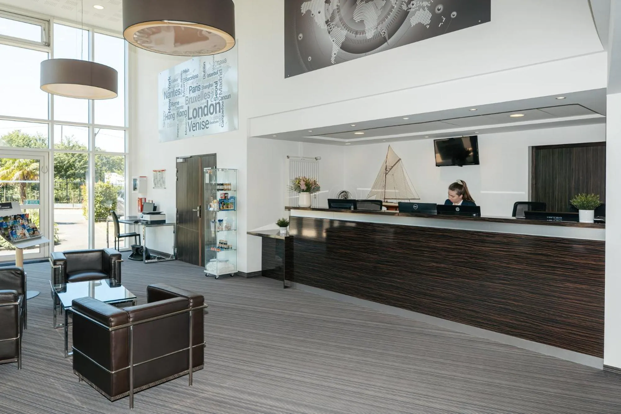 Lobby or reception in Westotel Life Nantes Carquefou