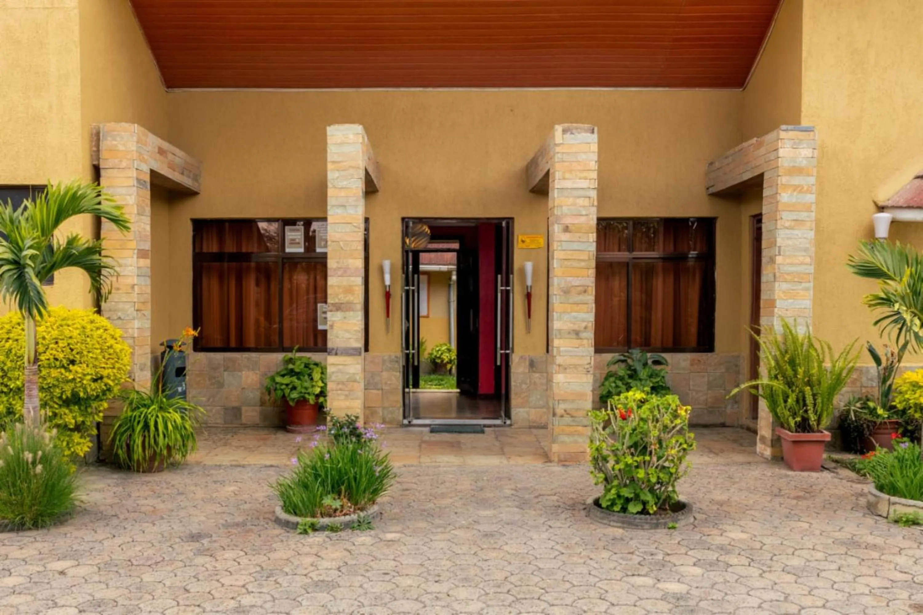 Property building in Eseriani The Hotel