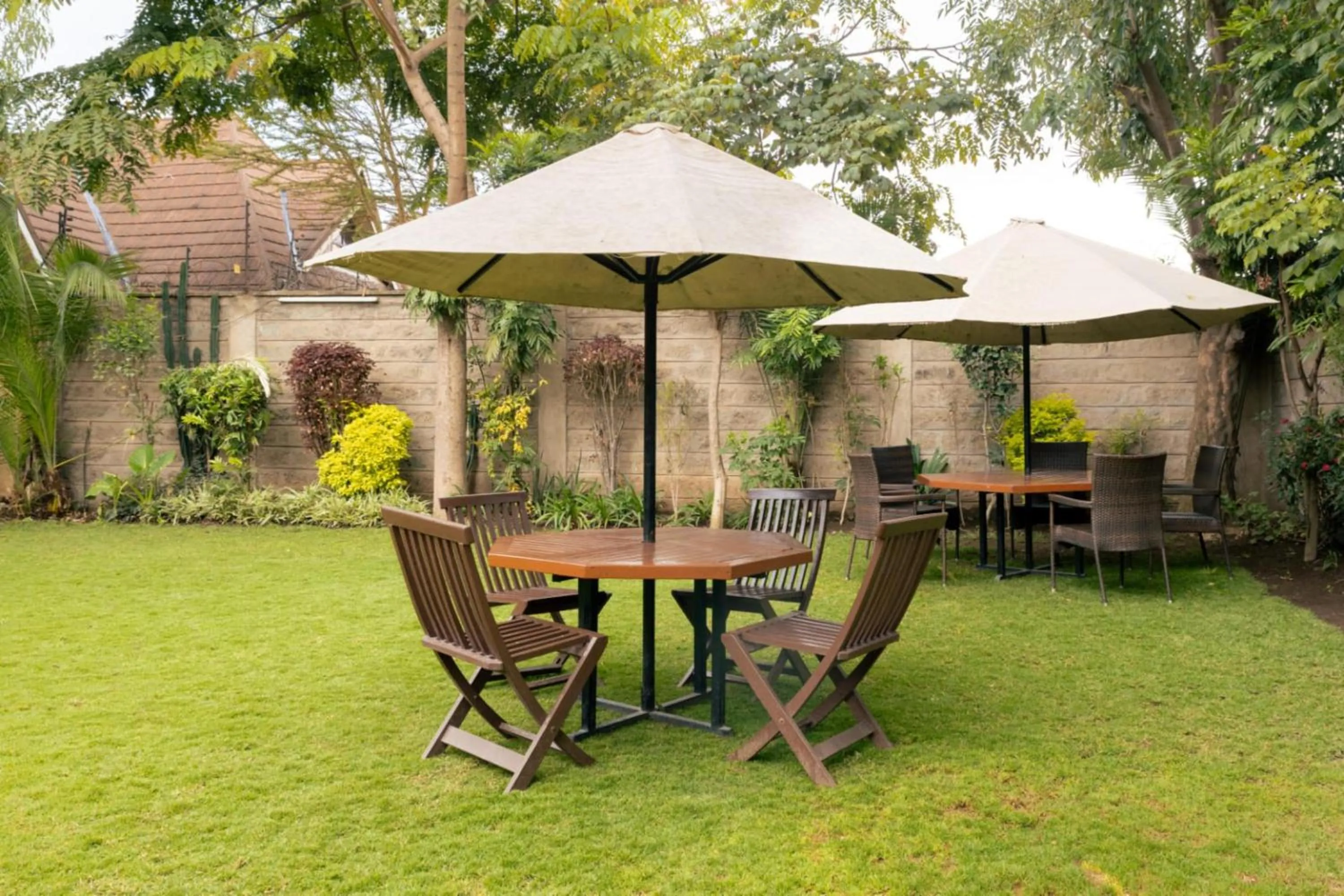 Garden in Eseriani The Hotel