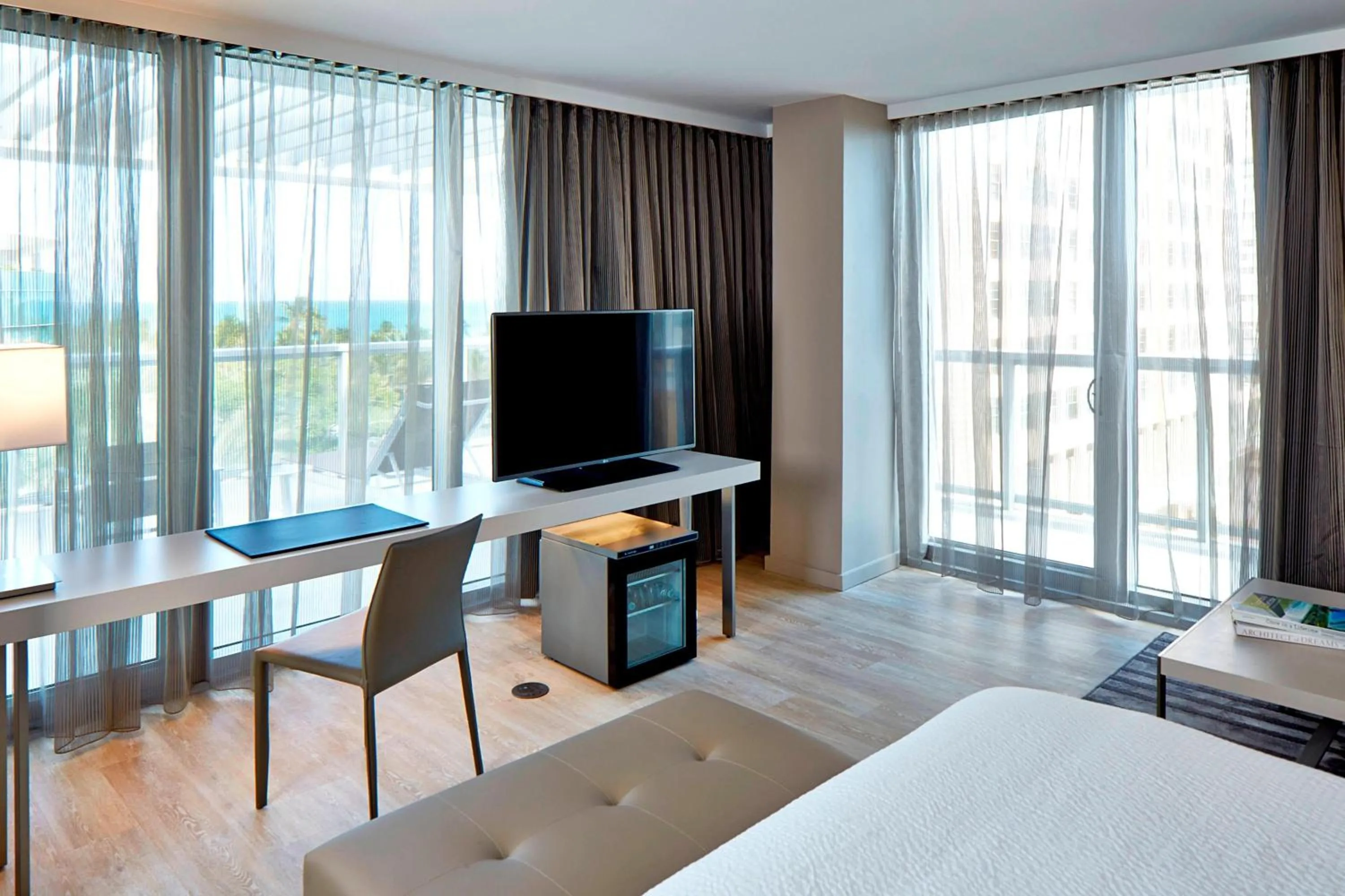 Photo of the whole room, Bed in AC Hotel by Marriott Miami Beach
