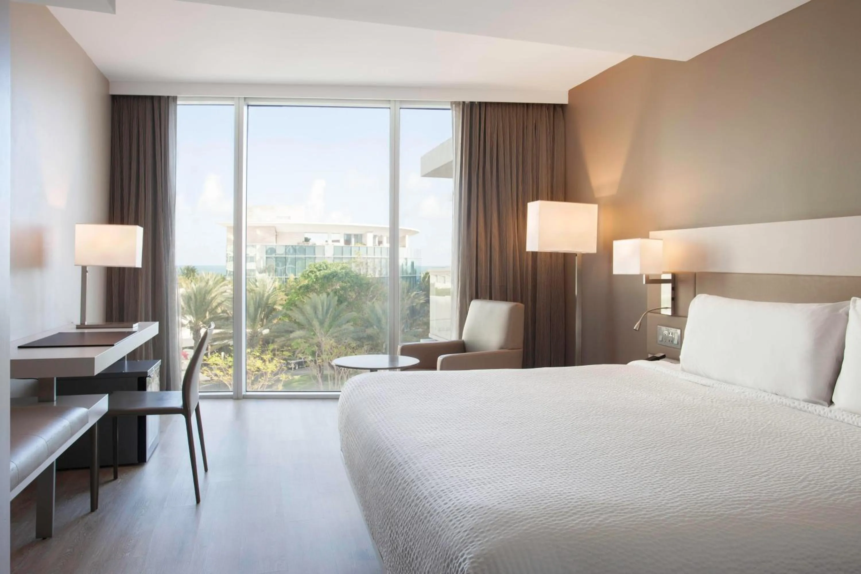 Photo of the whole room, Bed in AC Hotel by Marriott Miami Beach