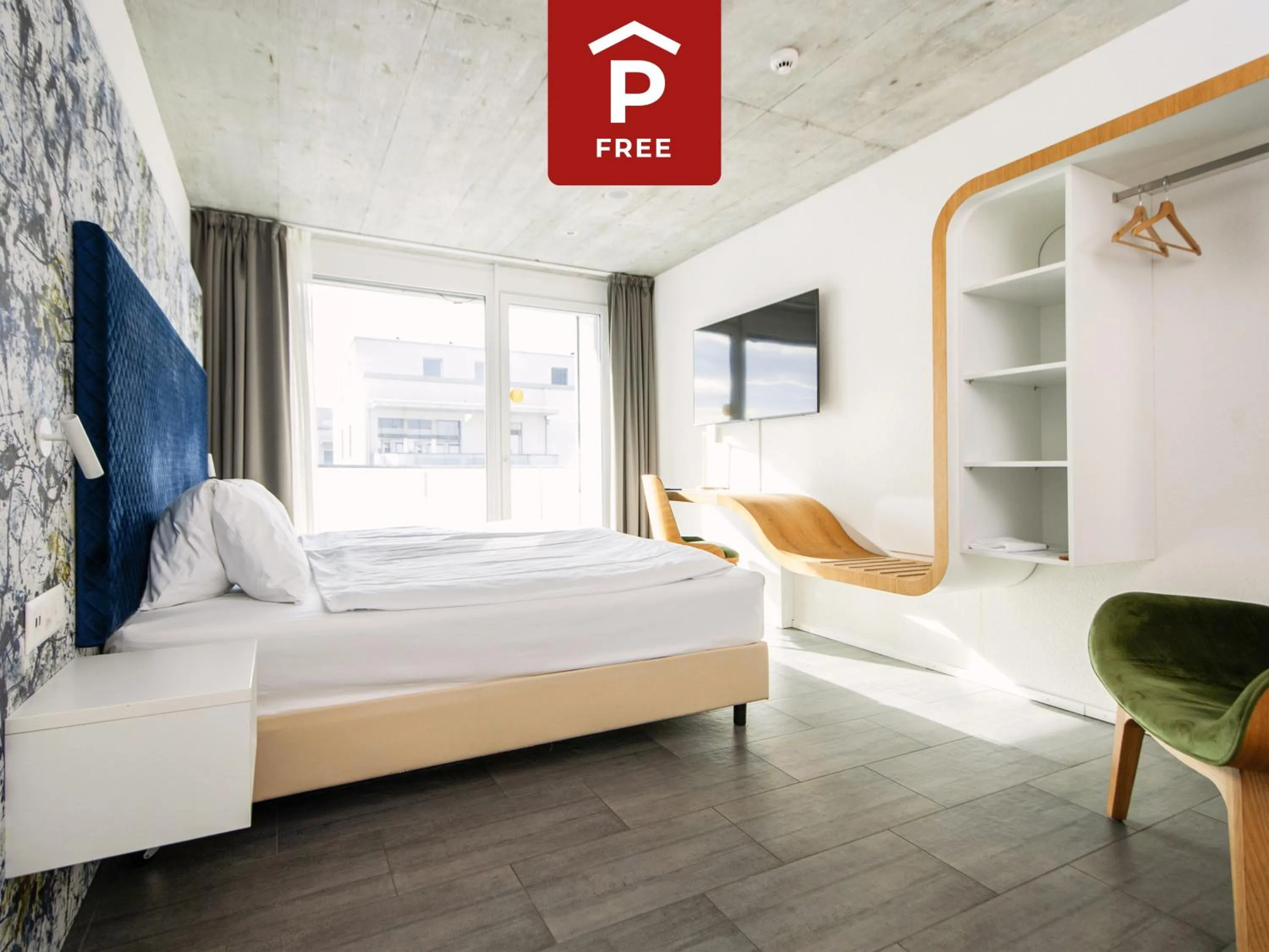 Bed in Tailormade Hotel IDEA Spreitenbach