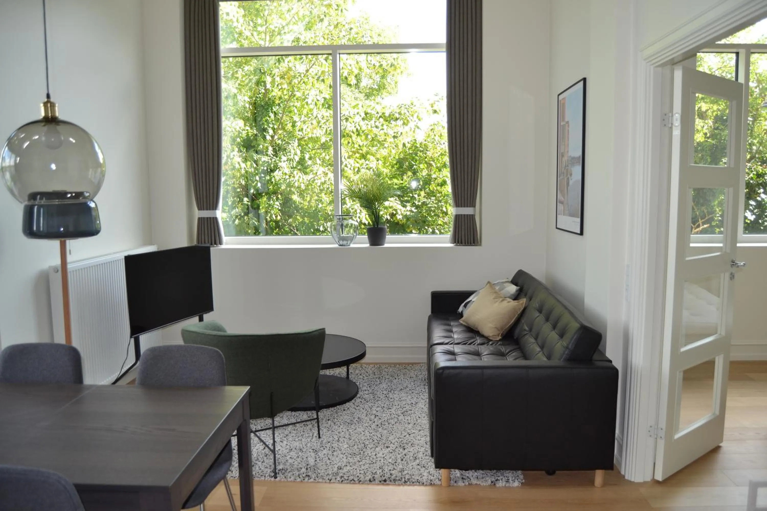 Living room in Hotel Lille Nyhavn