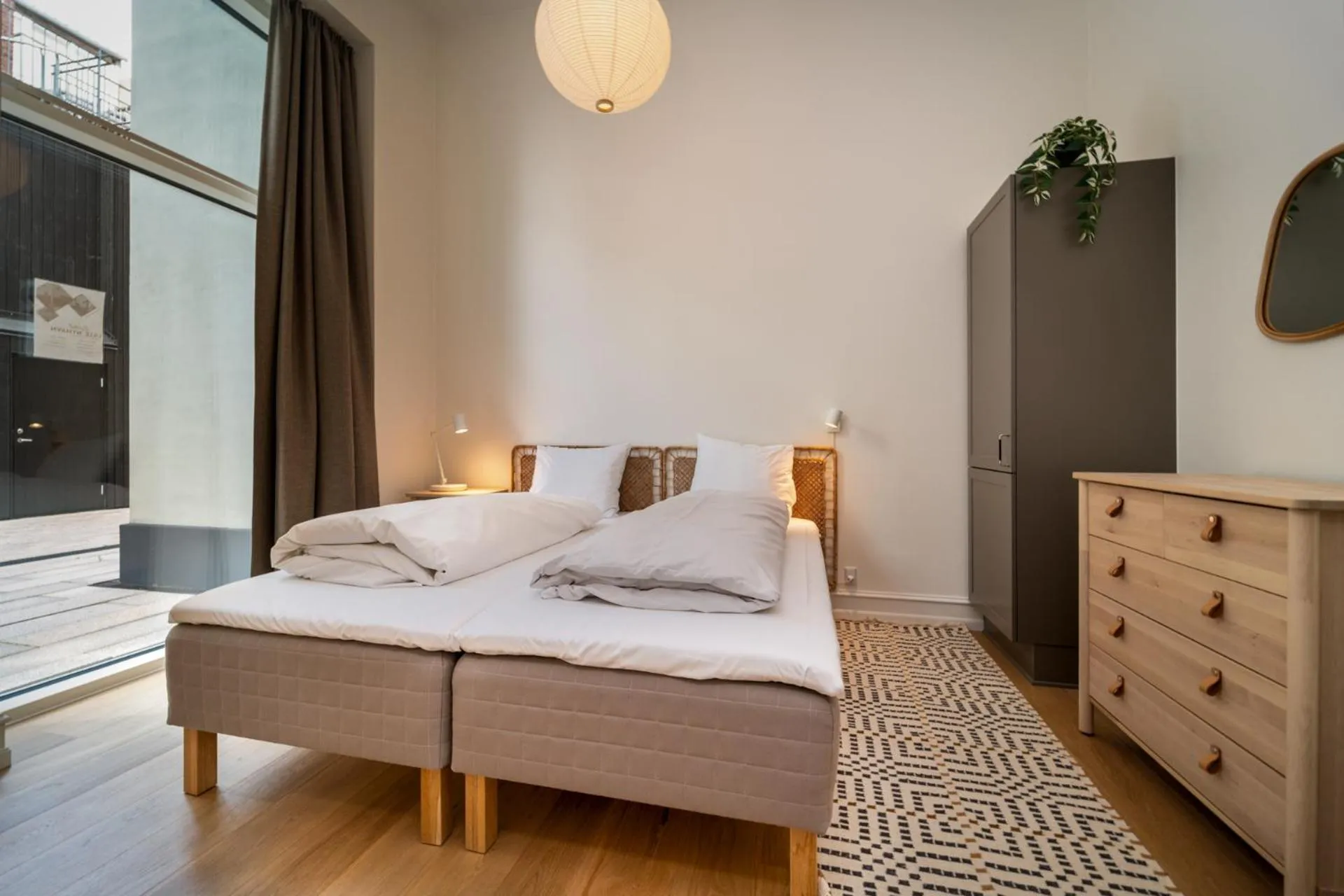 Bed in Hotel Lille Nyhavn